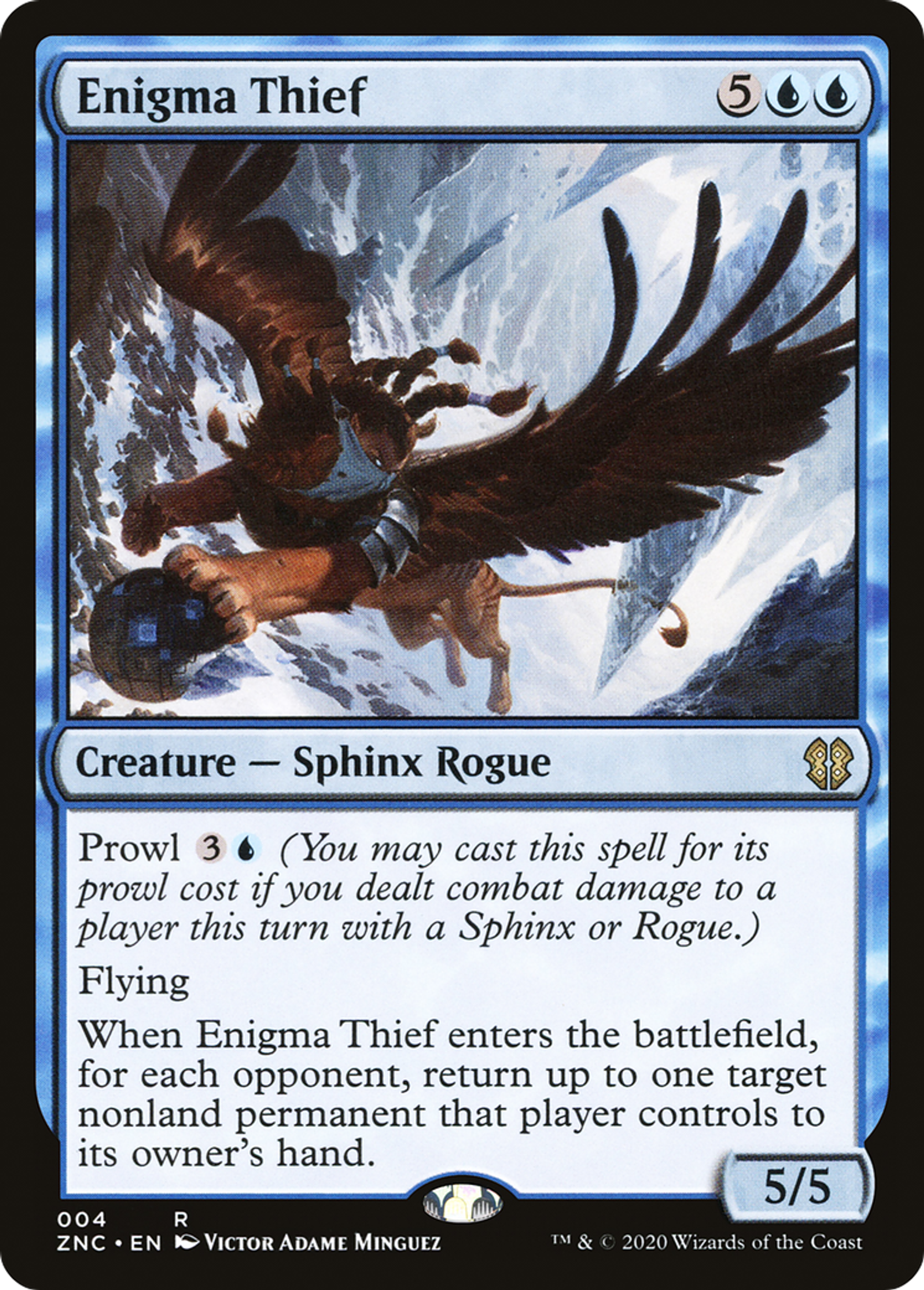 Enigma Thief — Zendikar Rising Commander — Magic: The Gathering