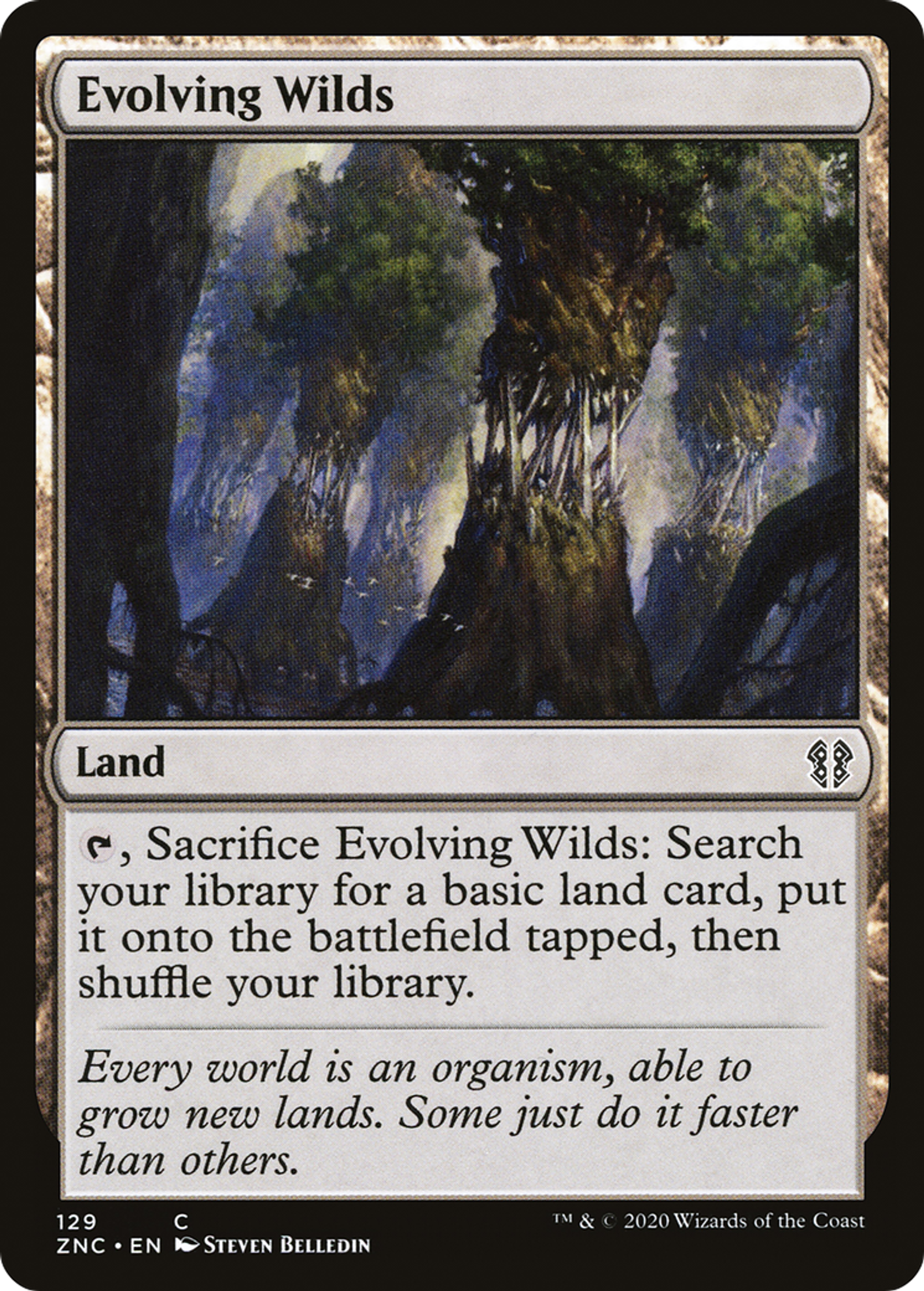 Étendues sauvages en évolution — Zendikar Rising Commander — Magic: The Gathering