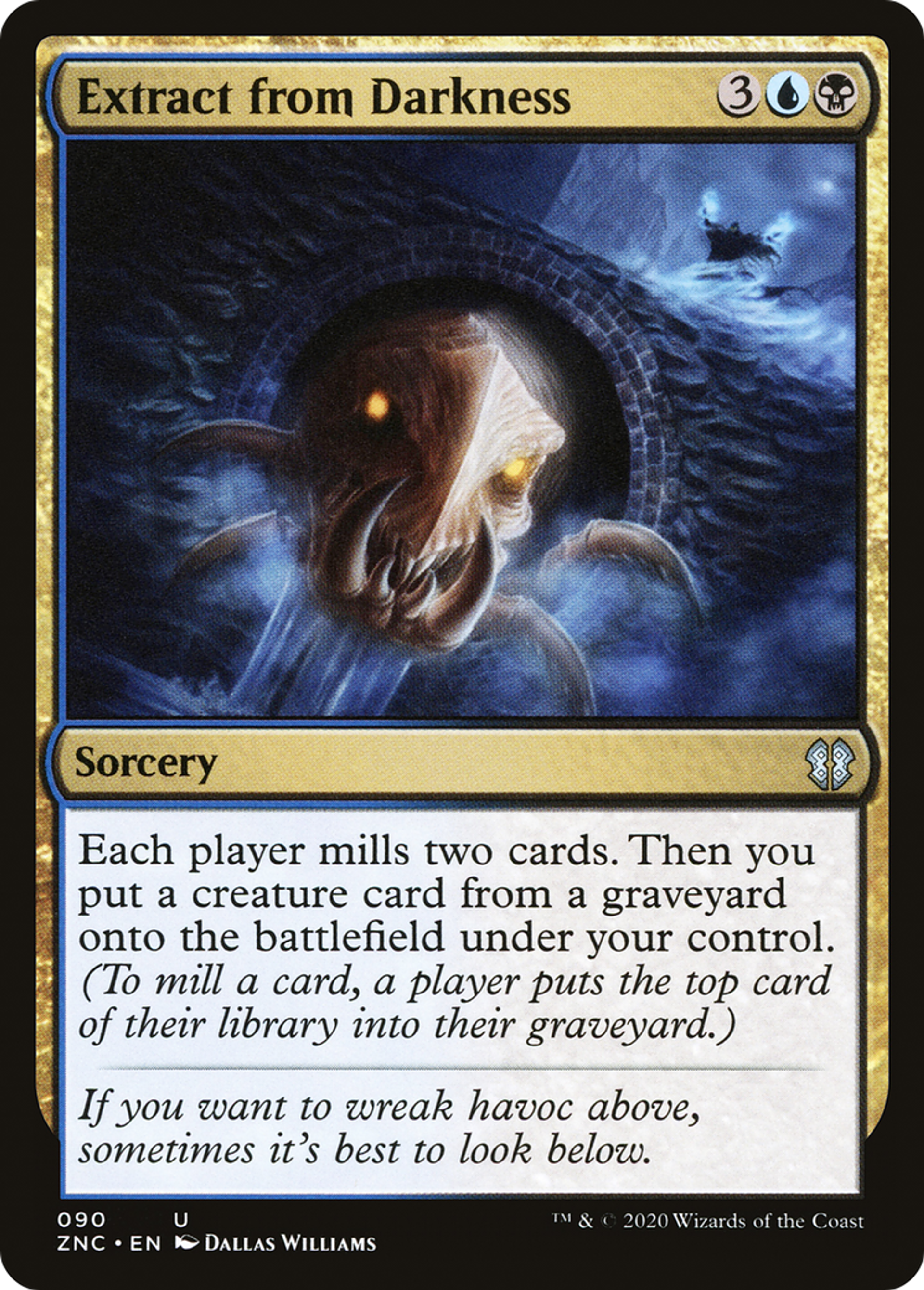 Extraire des ténèbres — Zendikar Rising Commander — Magic: The Gathering