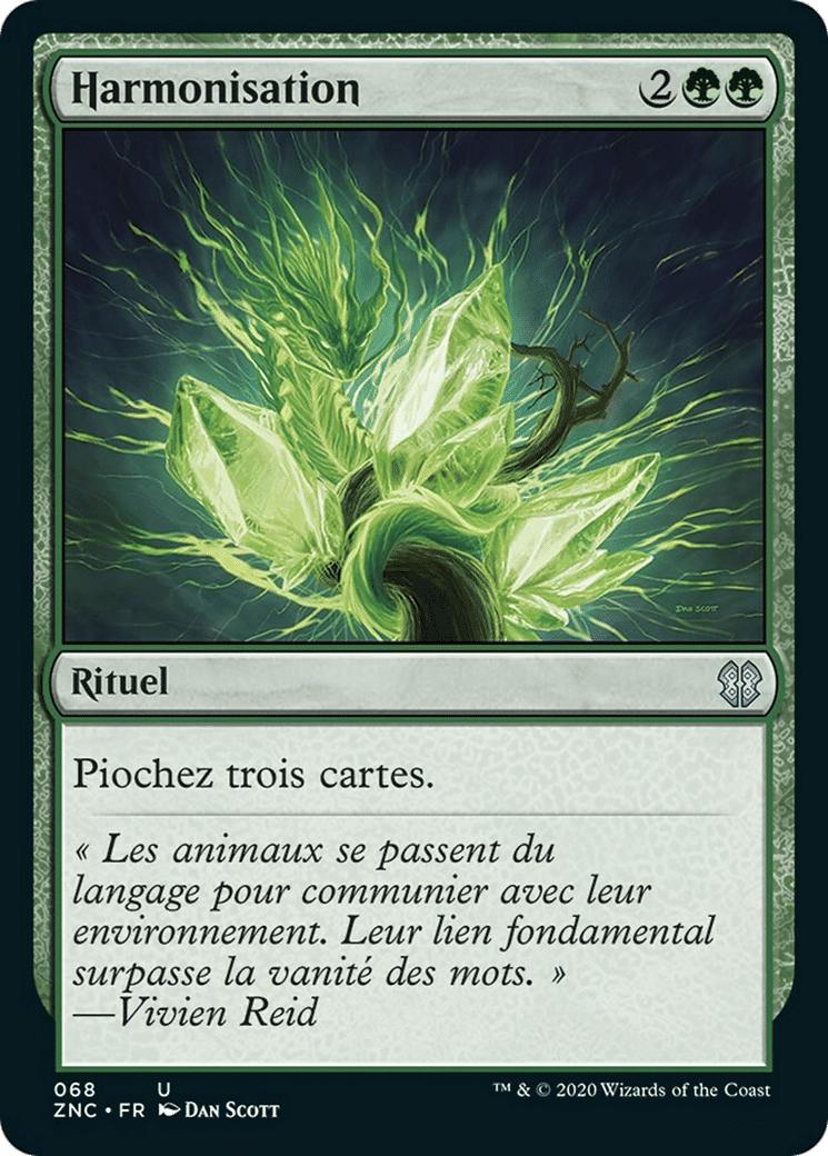 Harmonisation — Zendikar Rising Commander — Magic: The Gathering