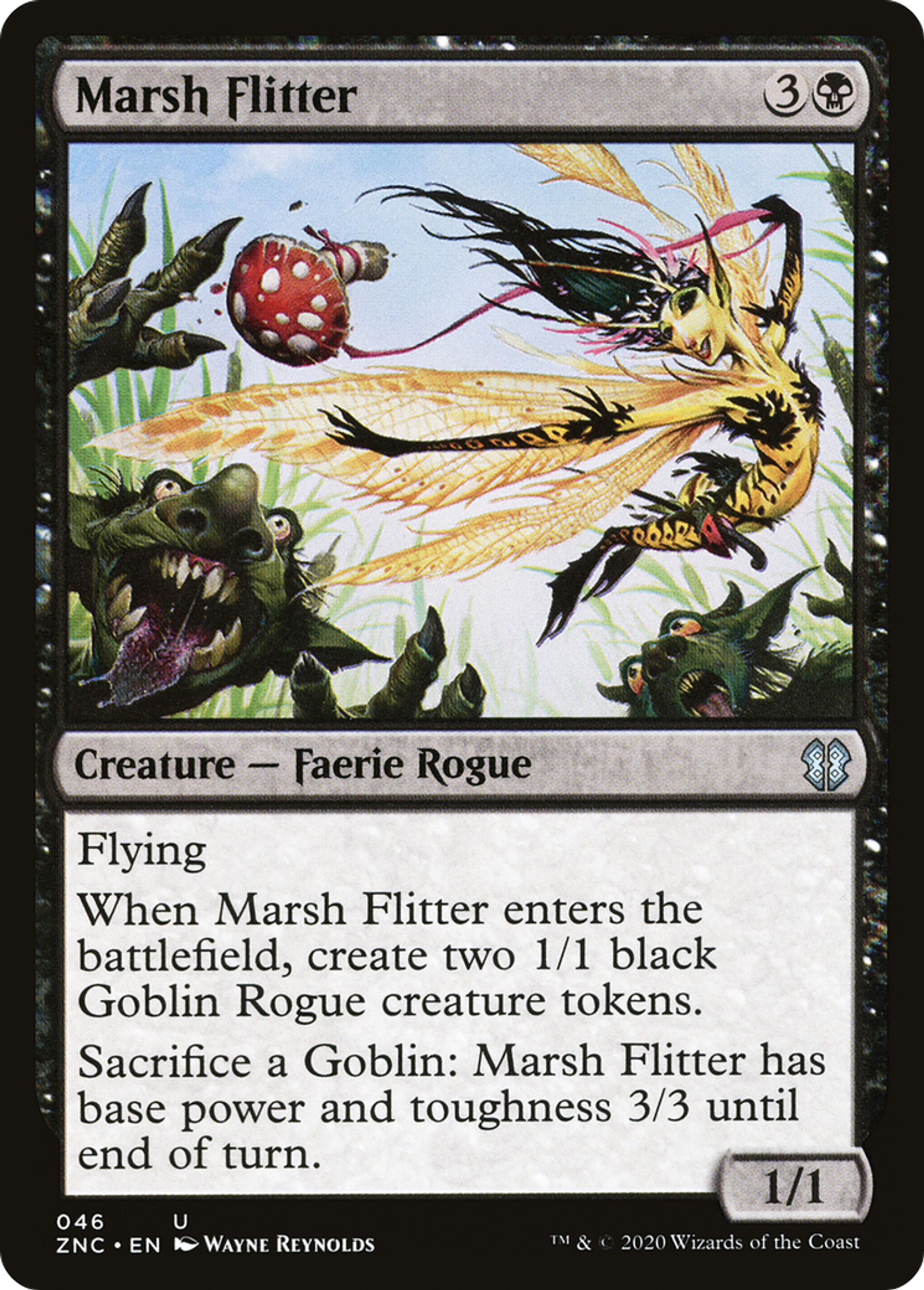 Voltigeuse des marécages — Zendikar Rising Commander — Magic: The Gathering