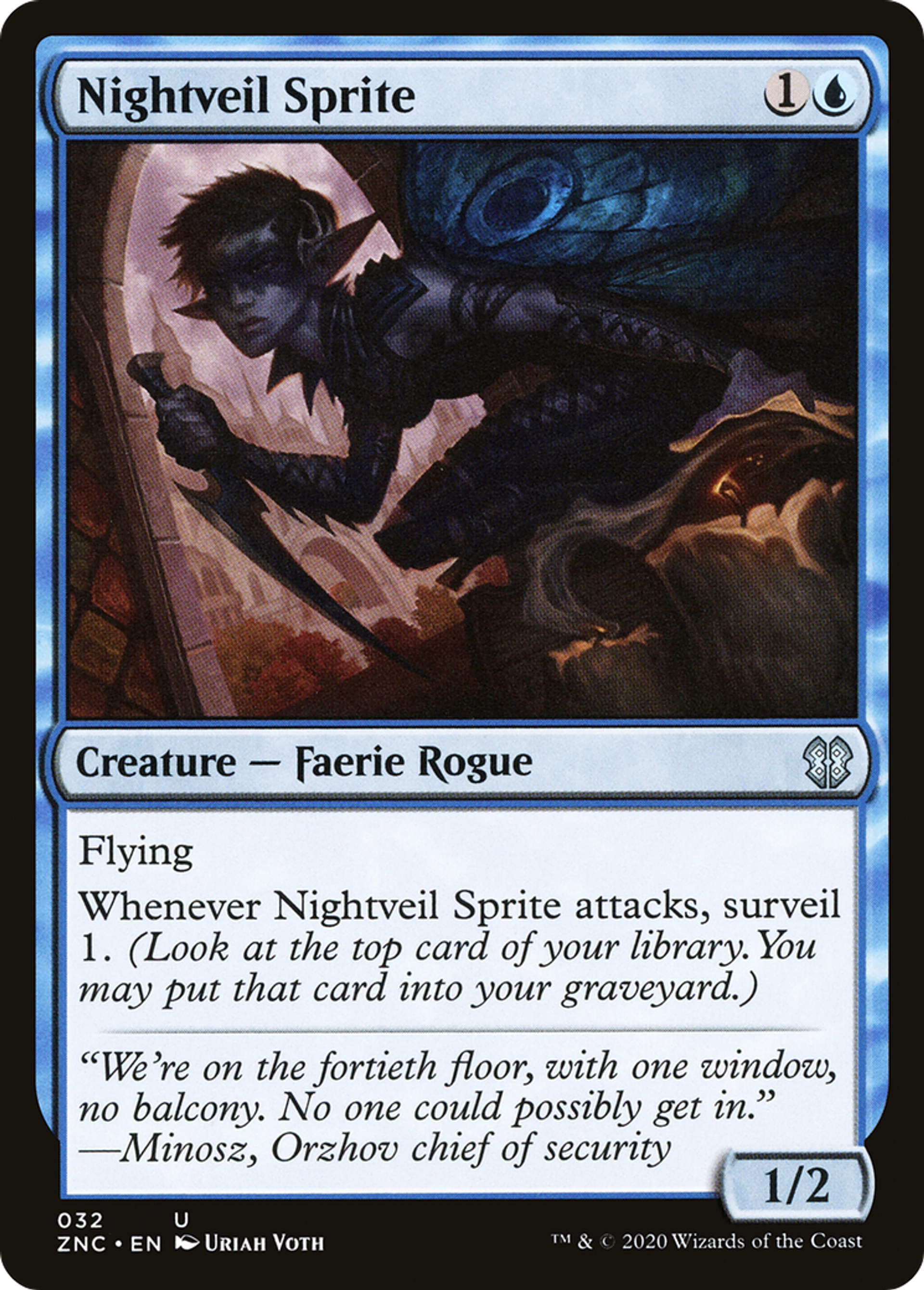Farfadette voilenuit — Zendikar Rising Commander — Magic: The Gathering