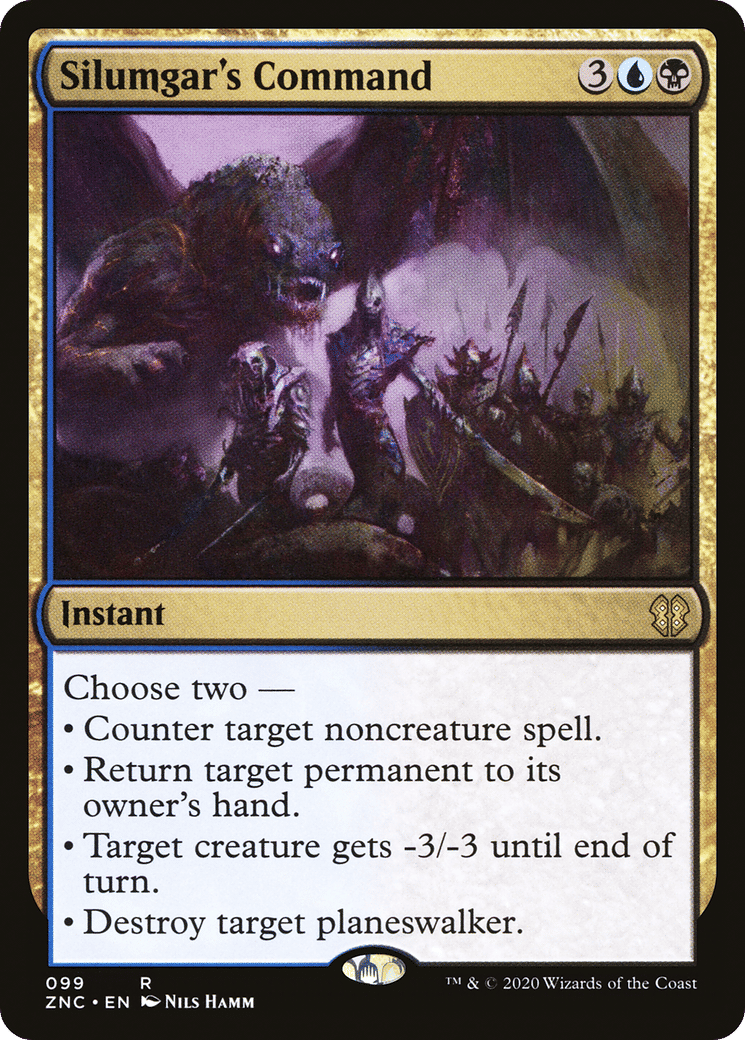 Silumgar's Command — Zendikar Rising Commander — Magic: The Gathering