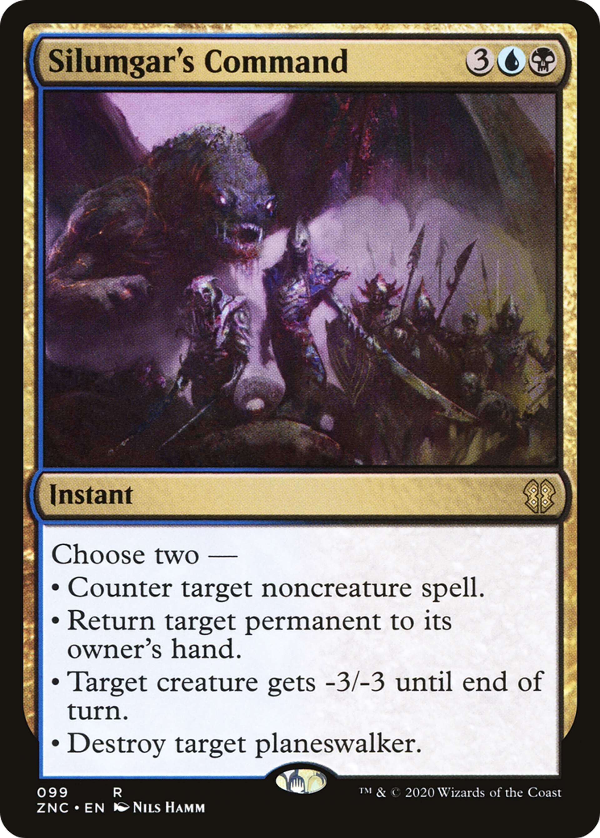 Silumgar's Command — Zendikar Rising Commander — Magic: The Gathering