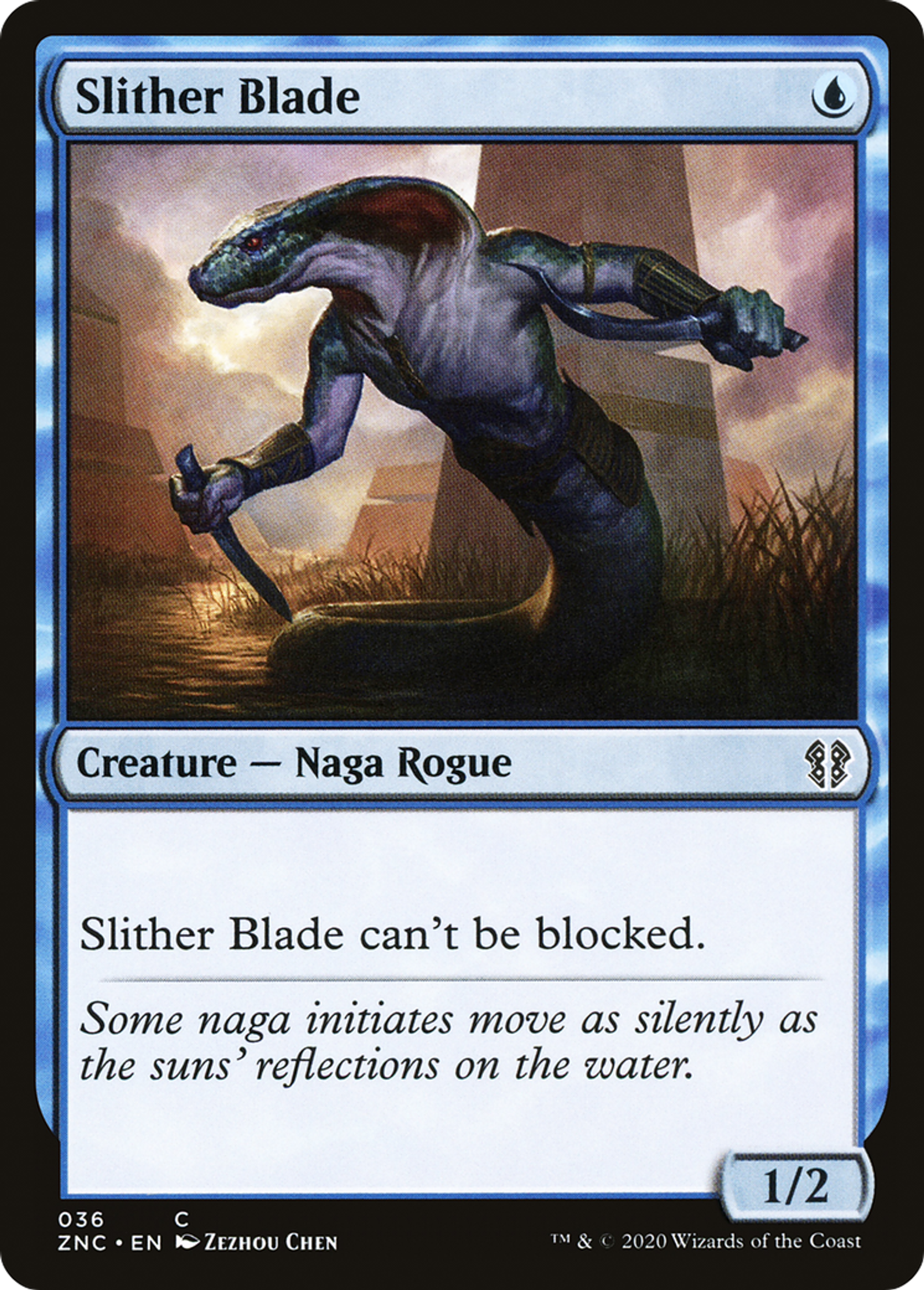 Slither Blade — Zendikar Rising Commander — Magic: The Gathering