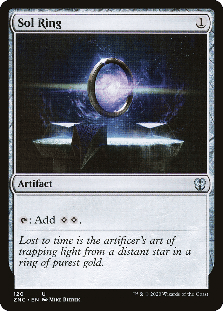 Sol Ring — Zendikar Rising Commander — Magic: The Gathering