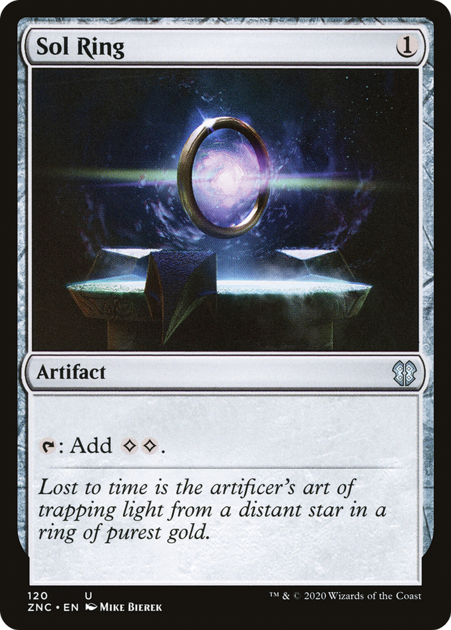 Sol Ring — Zendikar Rising Commander — Magic: The Gathering