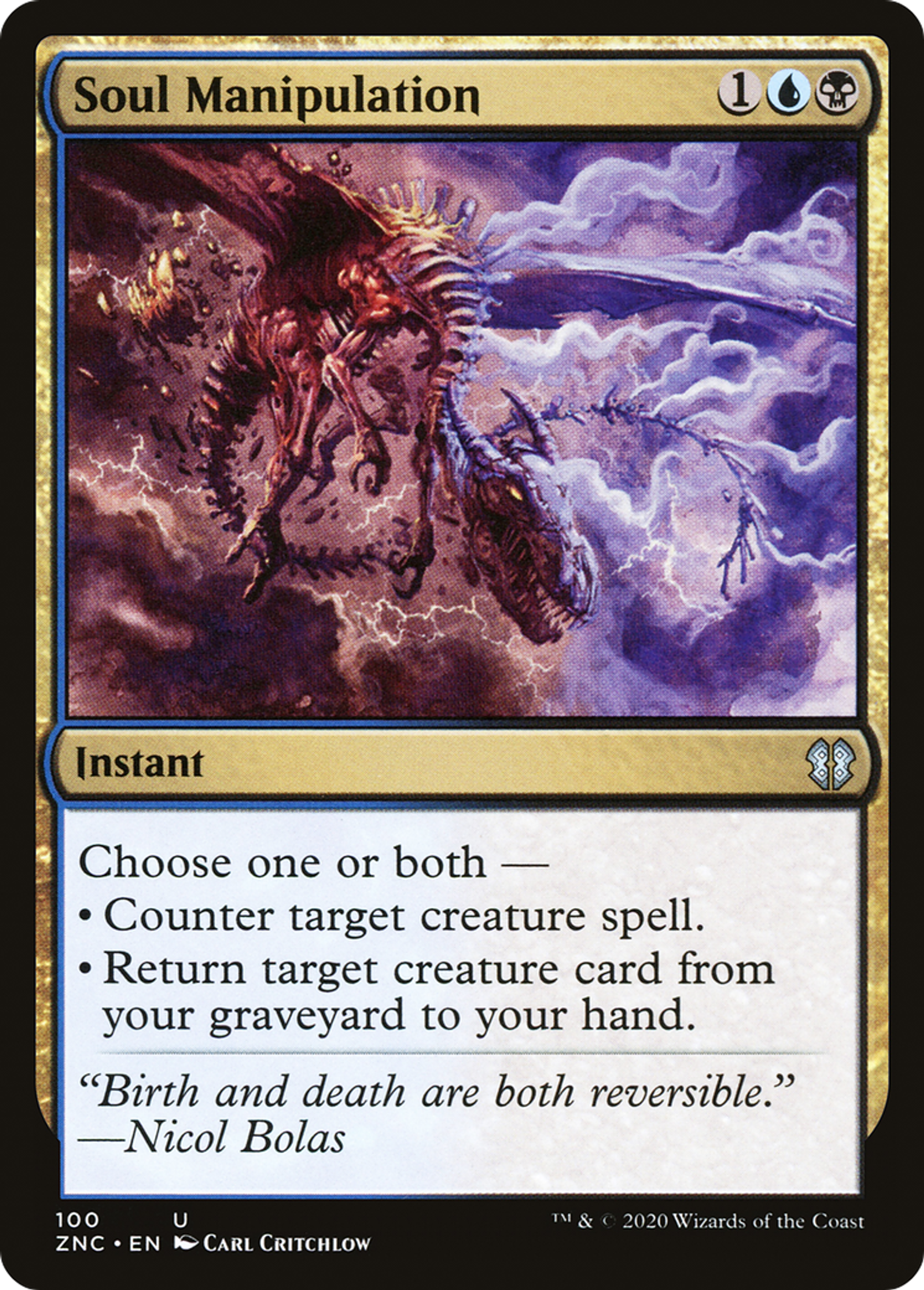 Soul Manipulation — Zendikar Rising Commander — Magic: The Gathering