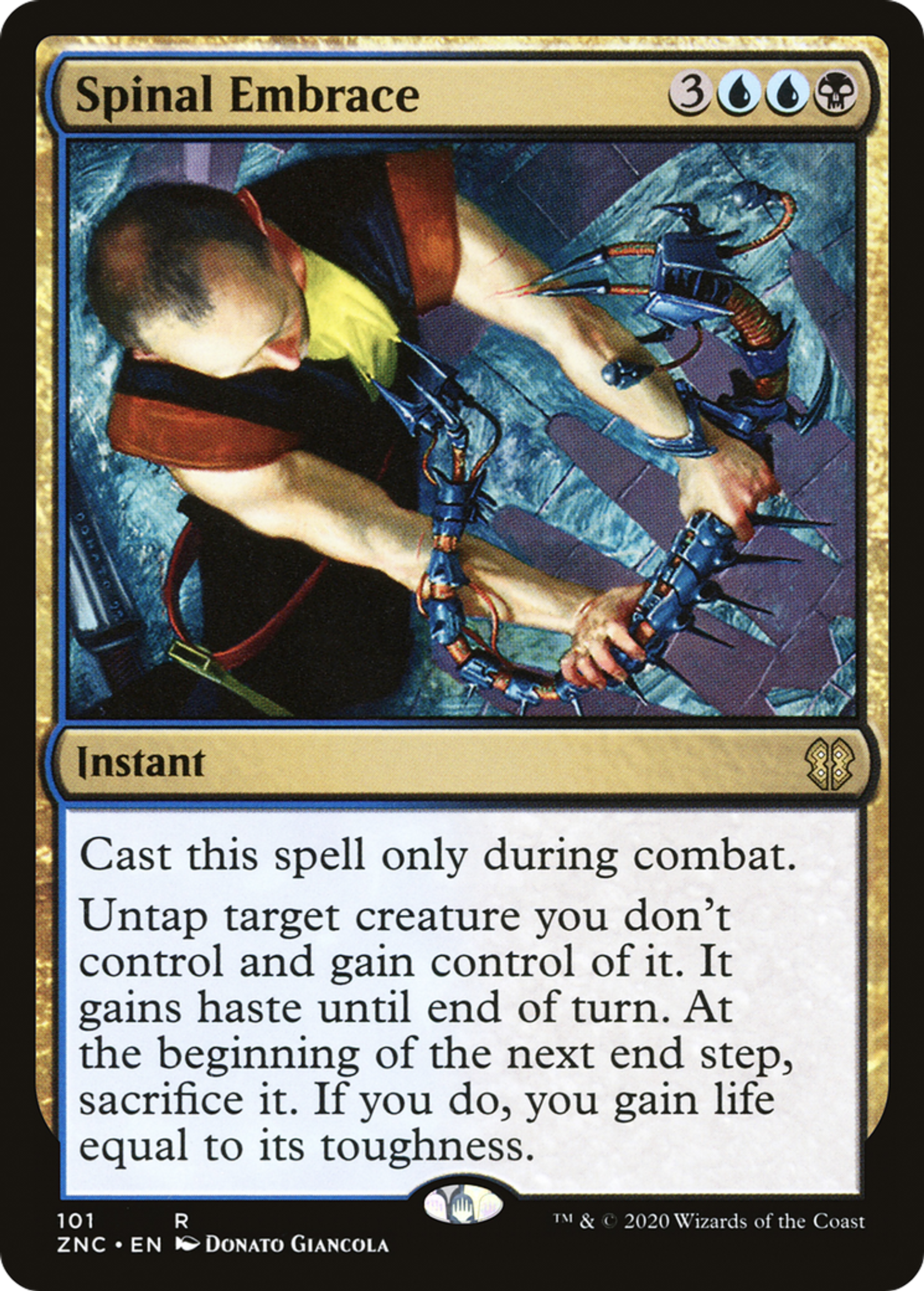 Spinal Embrace — Zendikar Rising Commander — Magic: The Gathering