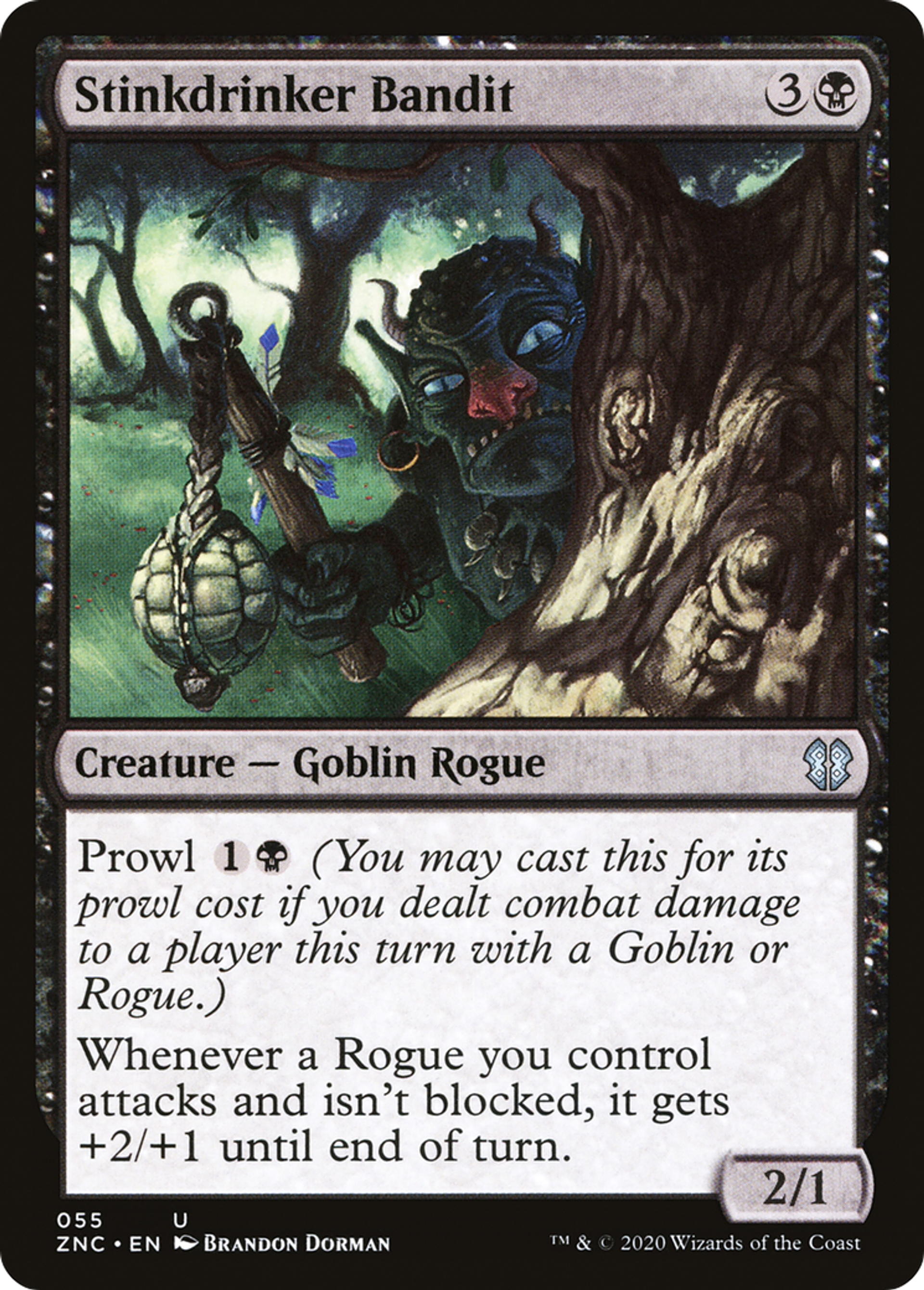 Stinkdrinker Bandit — Zendikar Rising Commander — Magic: The Gathering