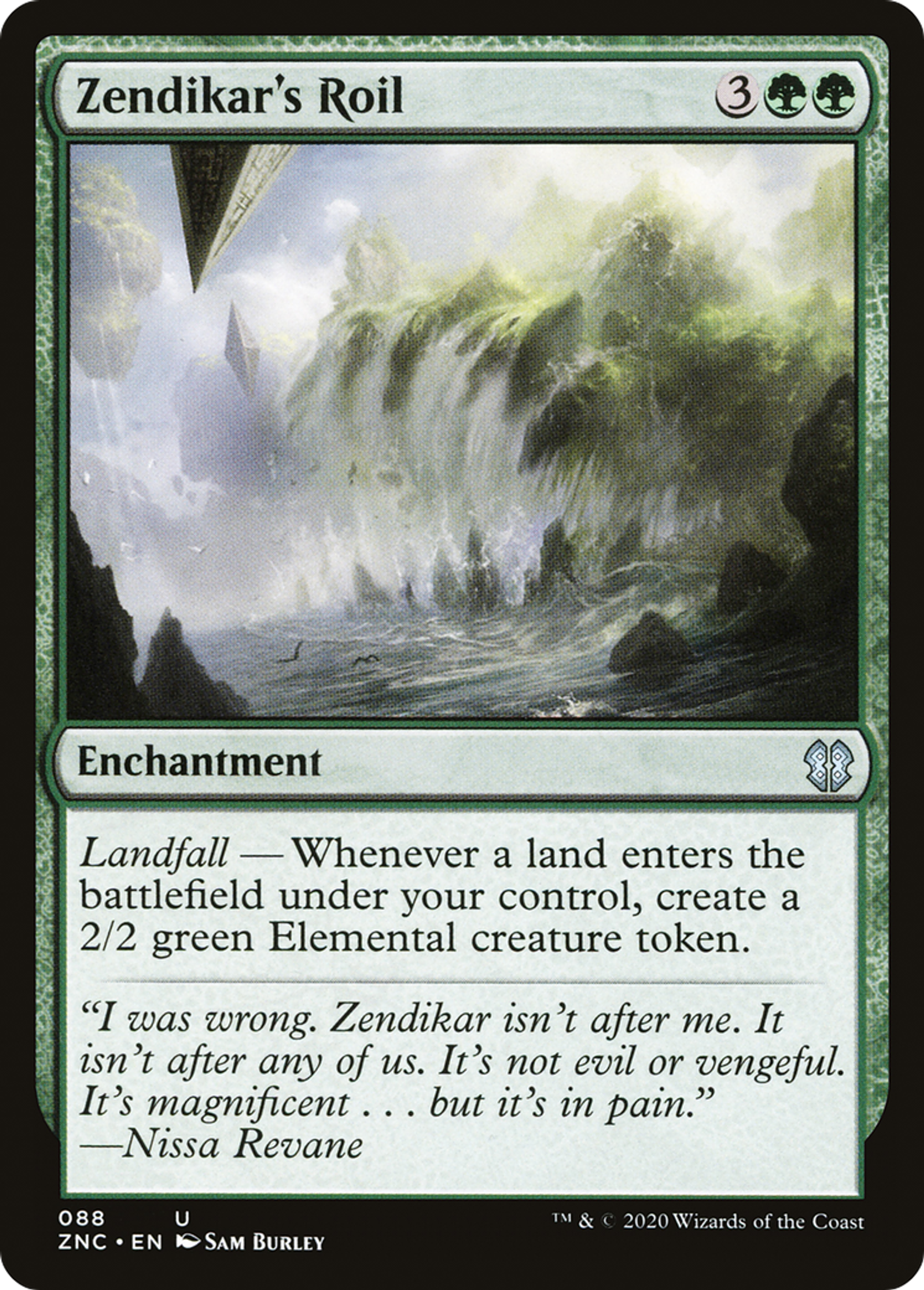 Roulis de Zendikar — Zendikar Rising Commander — Magic: The Gathering