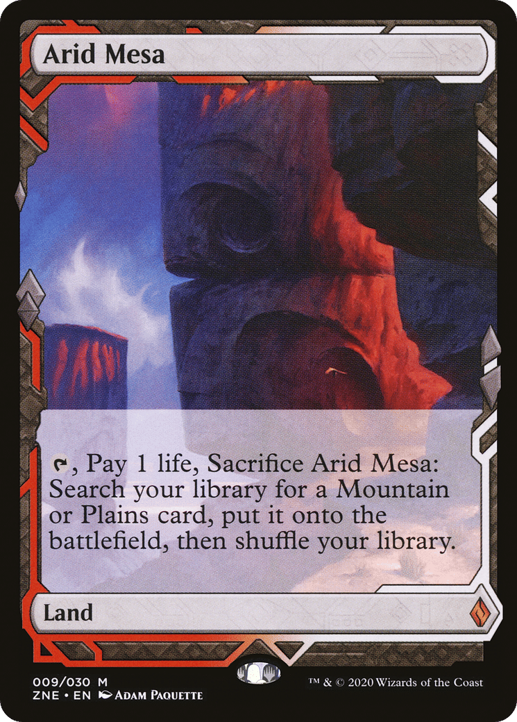 Arid Mesa — Zendikar Rising Expeditions — Magic: The Gathering