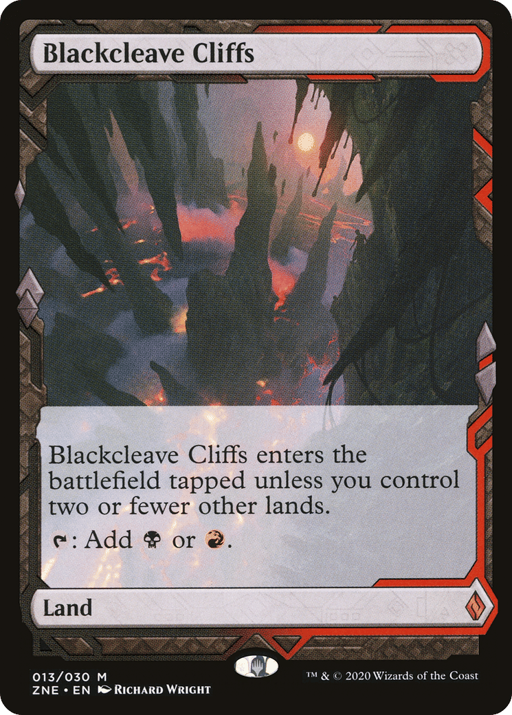 Blackcleave Cliffs — Zendikar Rising Expeditions — Magic: The Gathering
