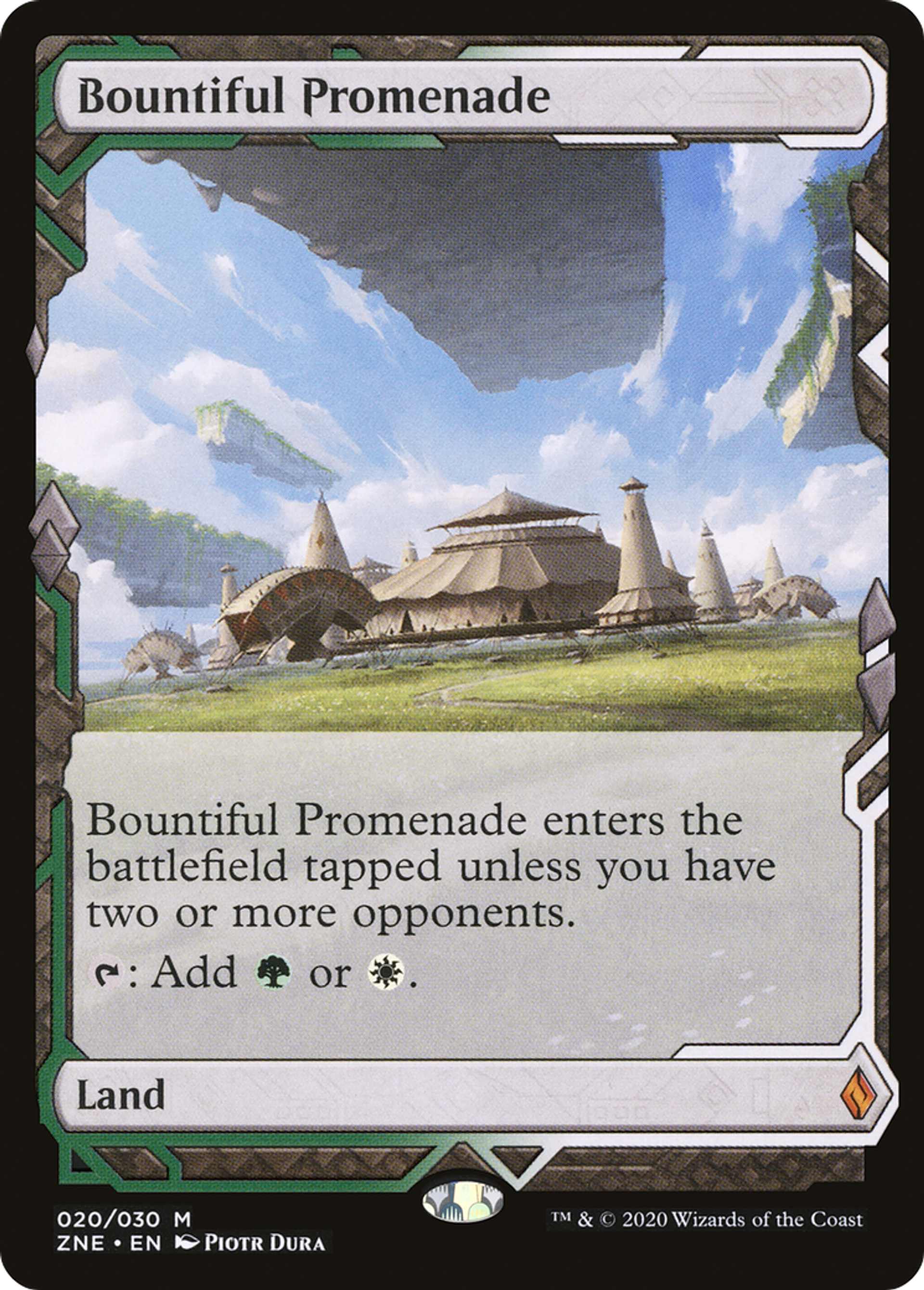 Promenade généreuse — Zendikar Rising Expeditions — Magic: The Gathering