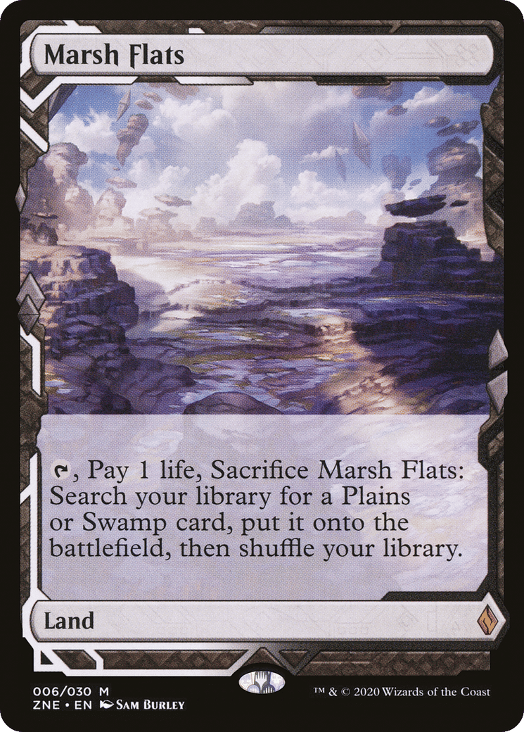 Marsh Flats — Zendikar Rising Expeditions — Magic: The Gathering