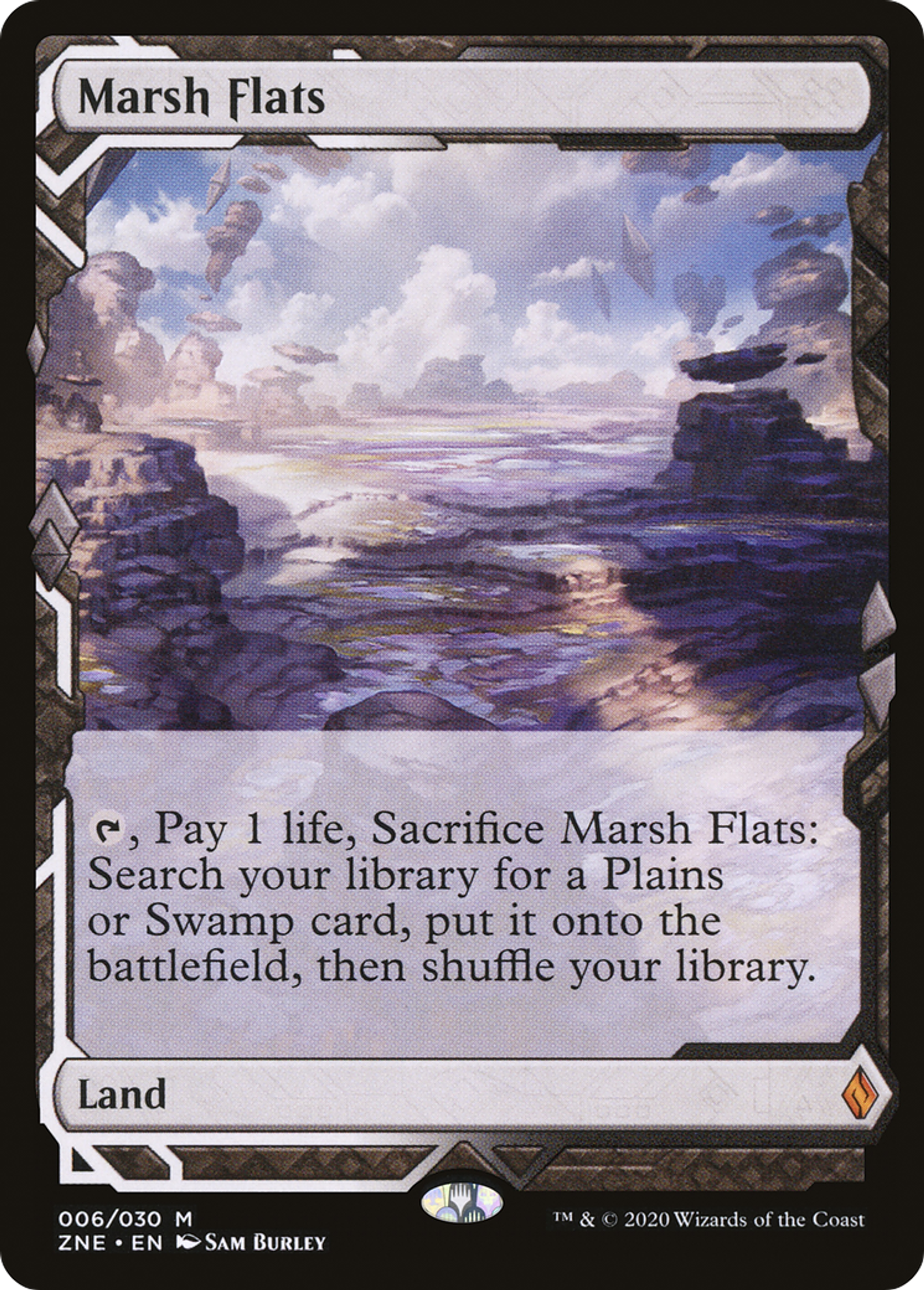 Marsh Flats — Zendikar Rising Expeditions — Magic: The Gathering