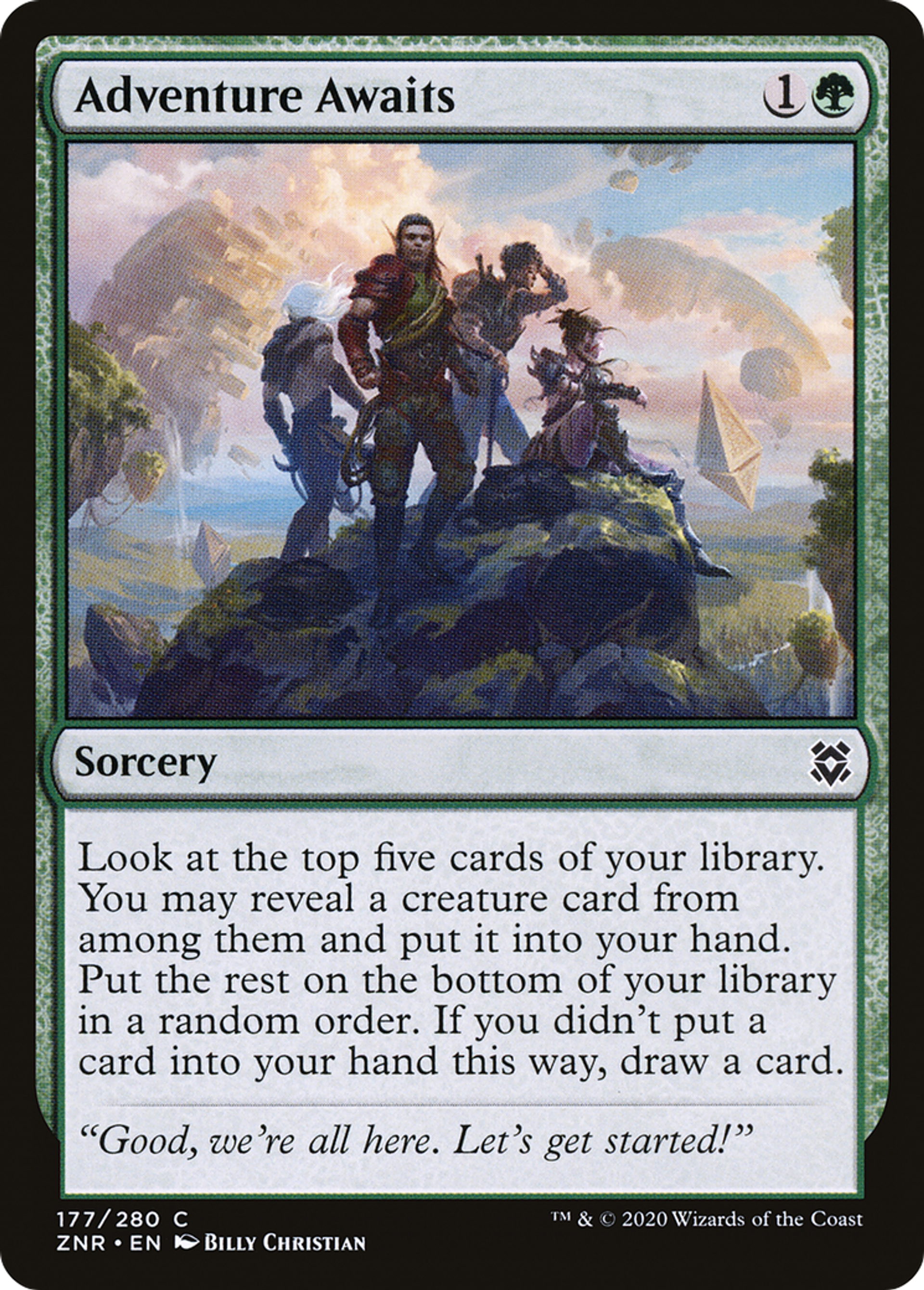 Adventure Awaits — Zendikar Rising — Magic: The Gathering