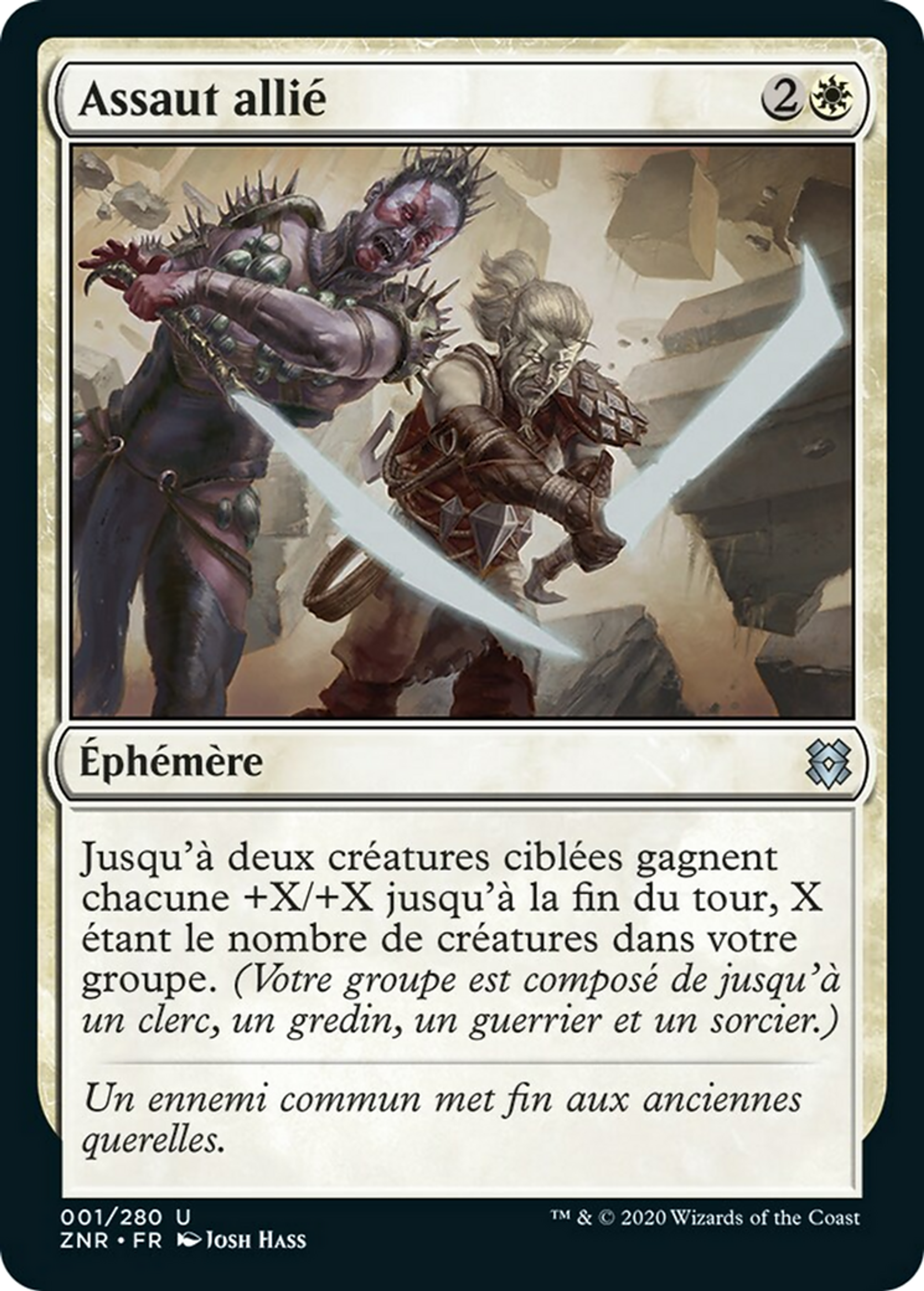 Assaut allié — Zendikar Rising — Magic: The Gathering
