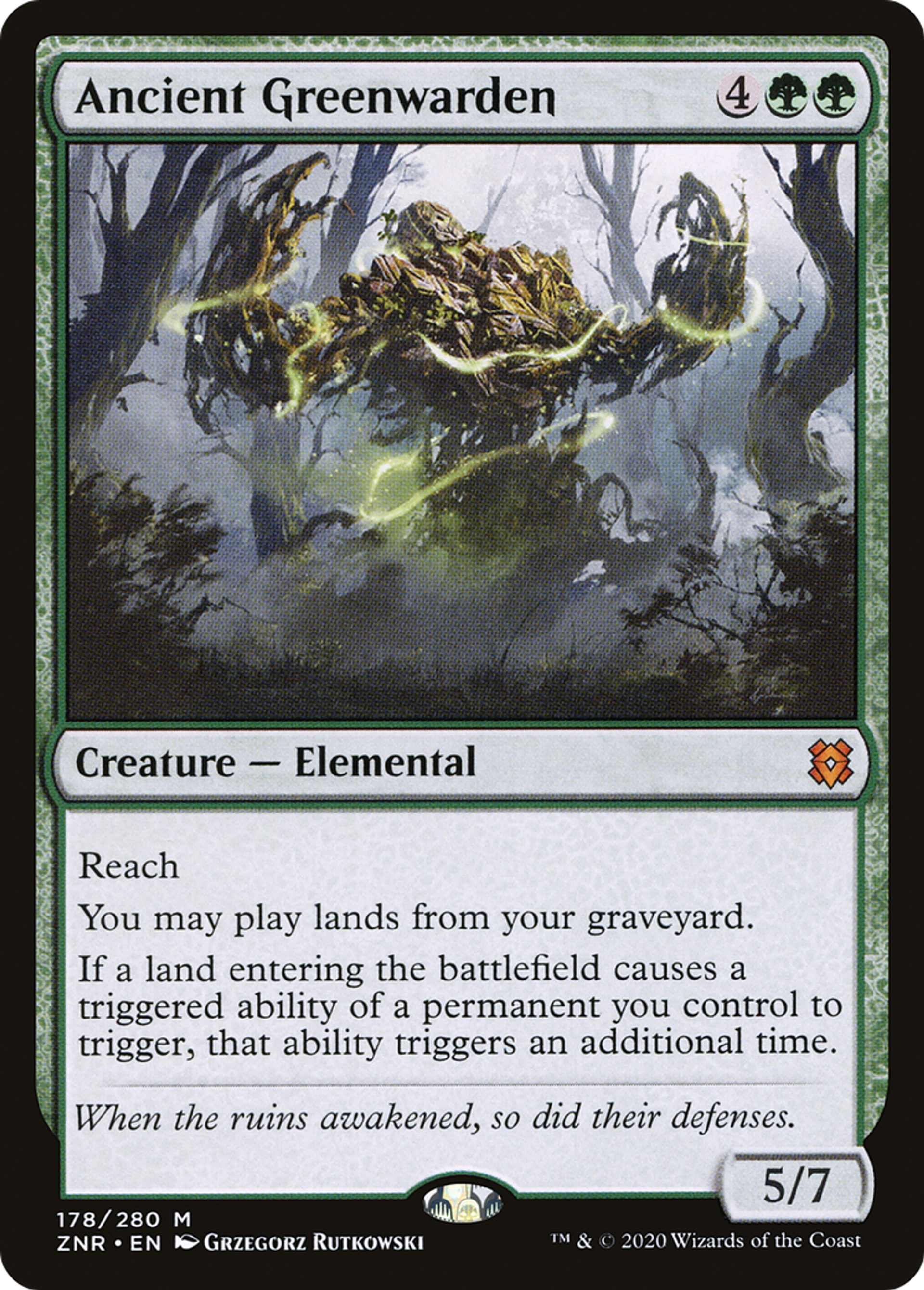 Ancient Greenwarden — Zendikar Rising — Magic: The Gathering