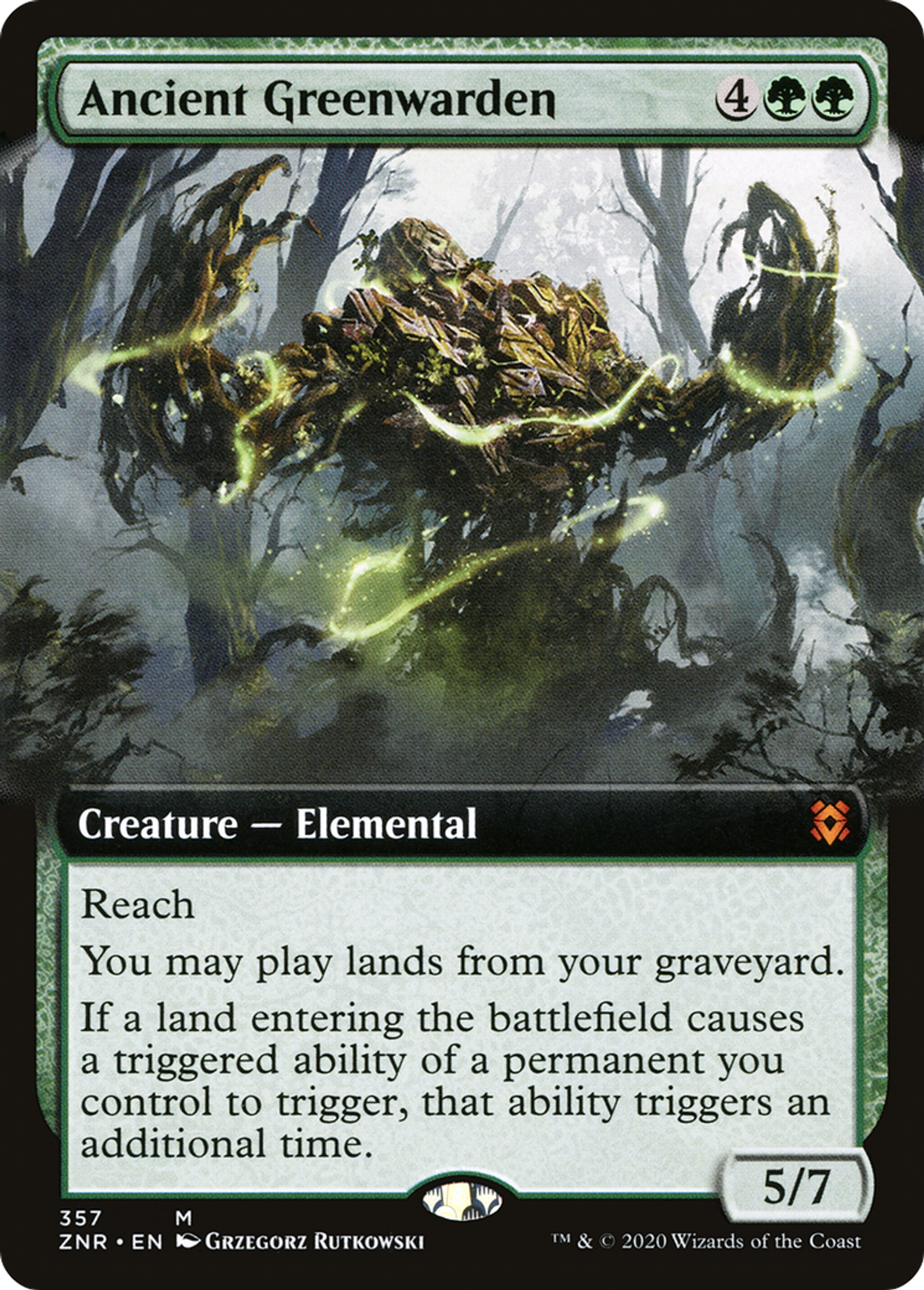 Ancient Greenwarden — Zendikar Rising — Magic: The Gathering