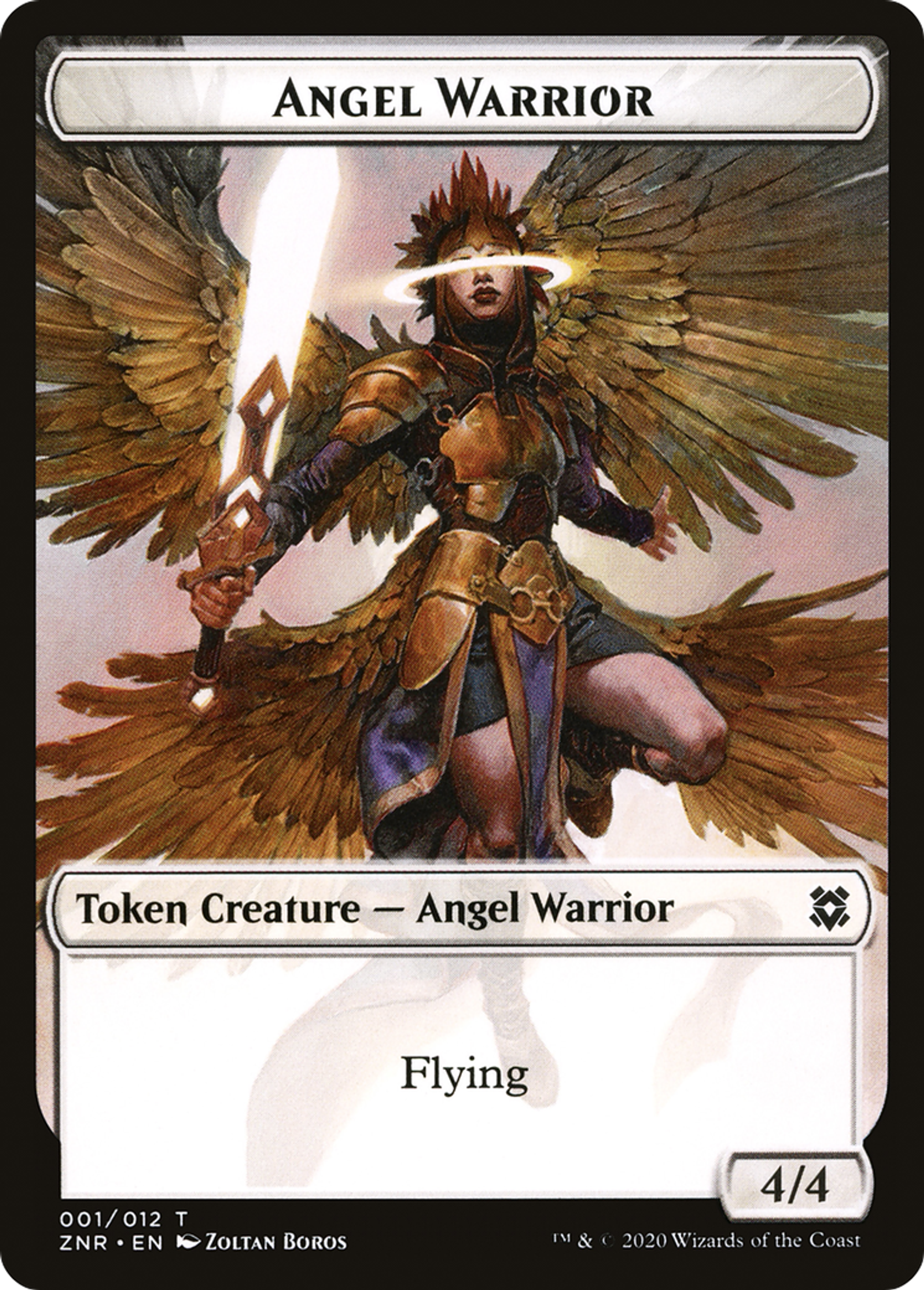 Angel Warrior — Zendikar Rising — Magic: The Gathering