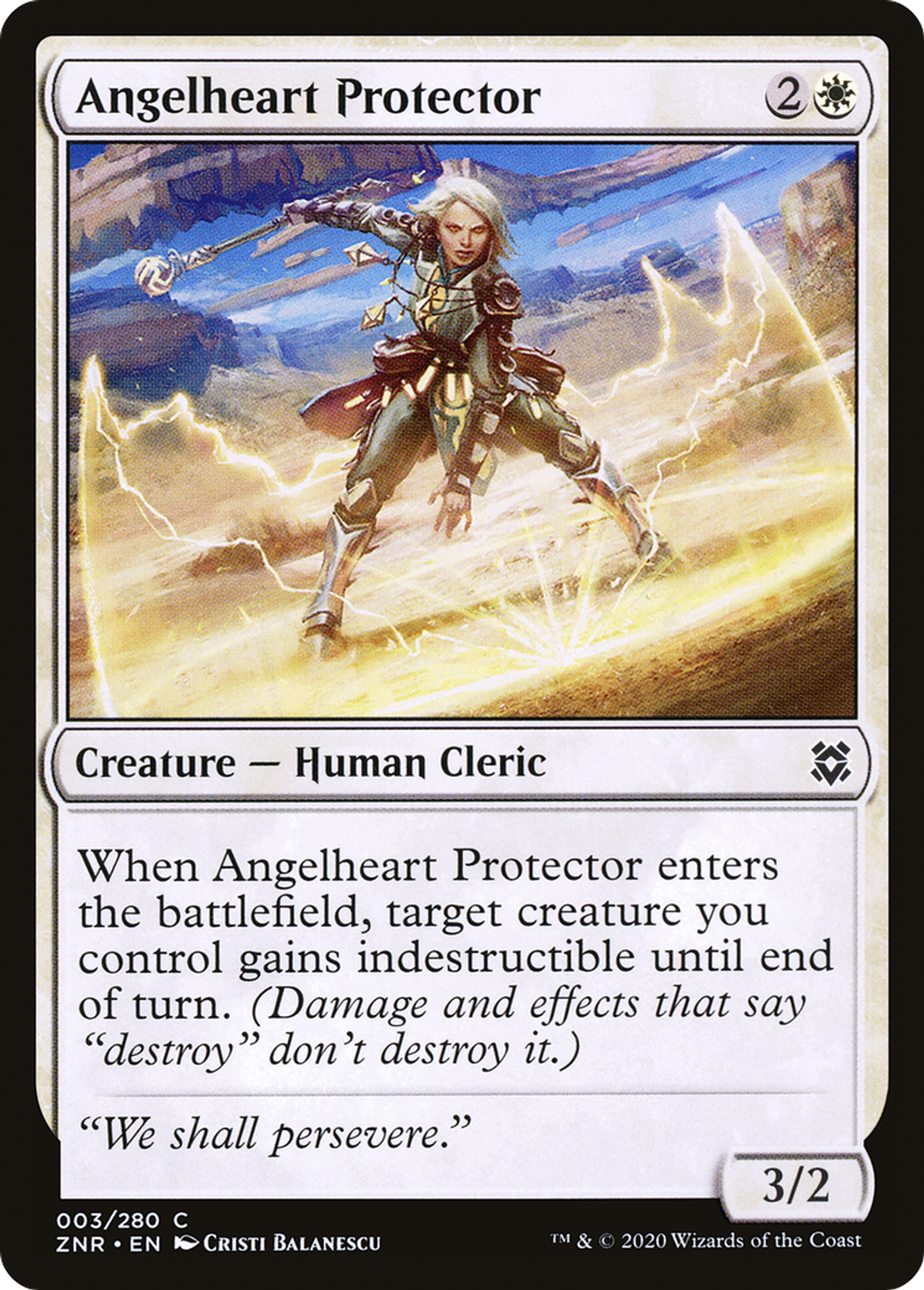 Angelheart Protector — Zendikar Rising — Magic: The Gathering