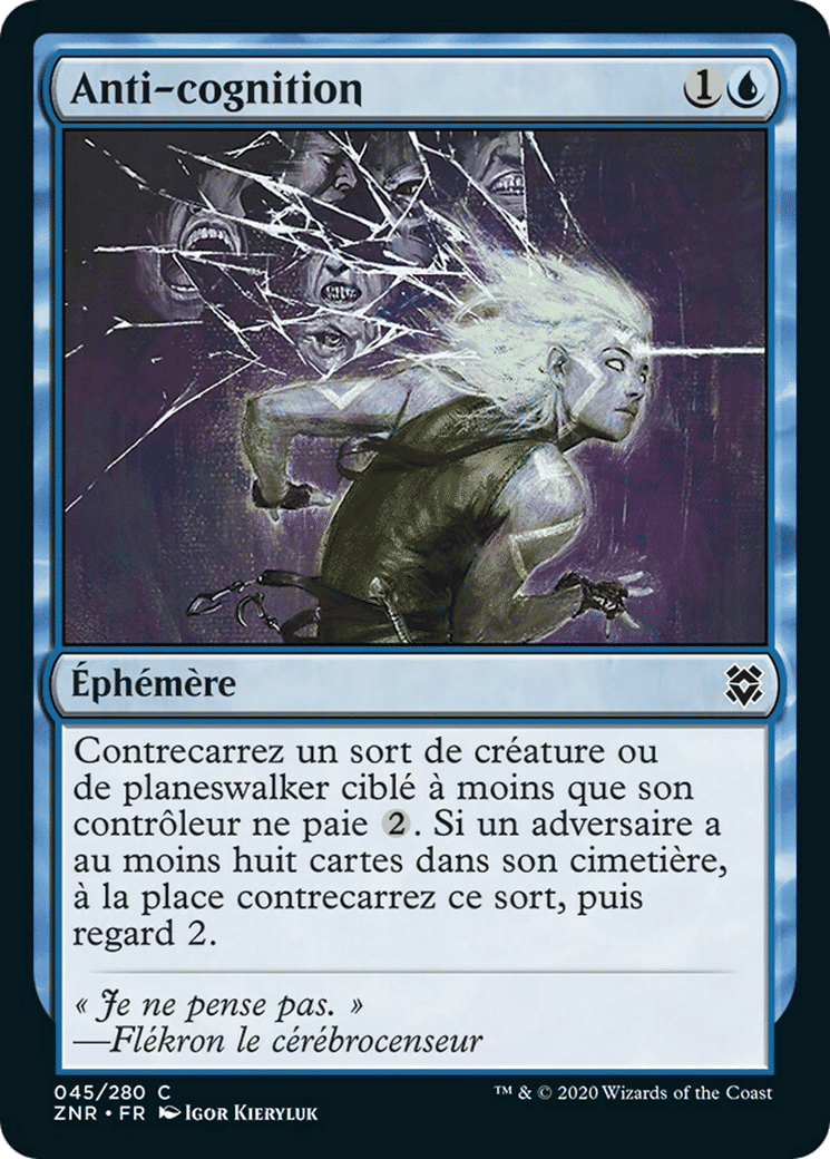Anti-cognition — Zendikar Rising — Magic: The Gathering