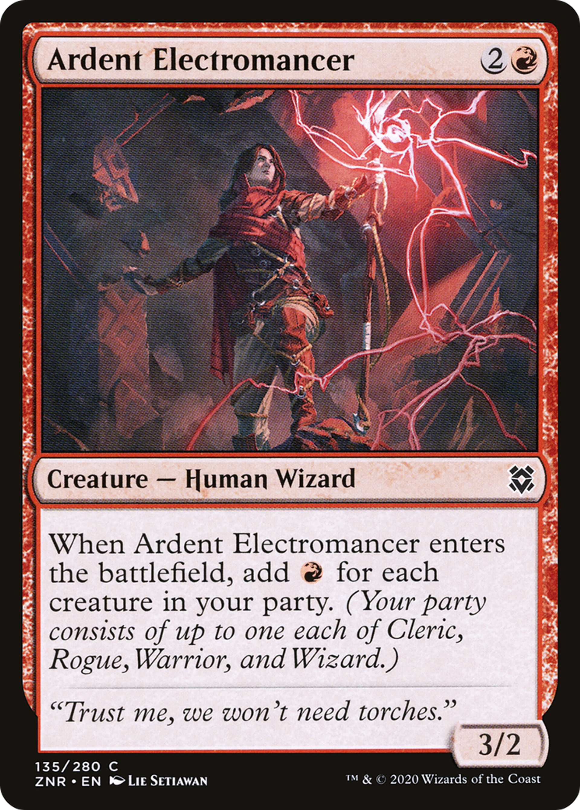 Ardent Electromancer — Zendikar Rising — Magic: The Gathering