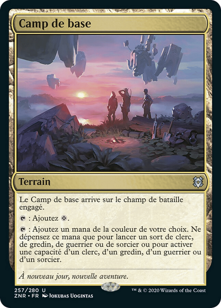 Camp de base — Zendikar Rising — Magic: The Gathering