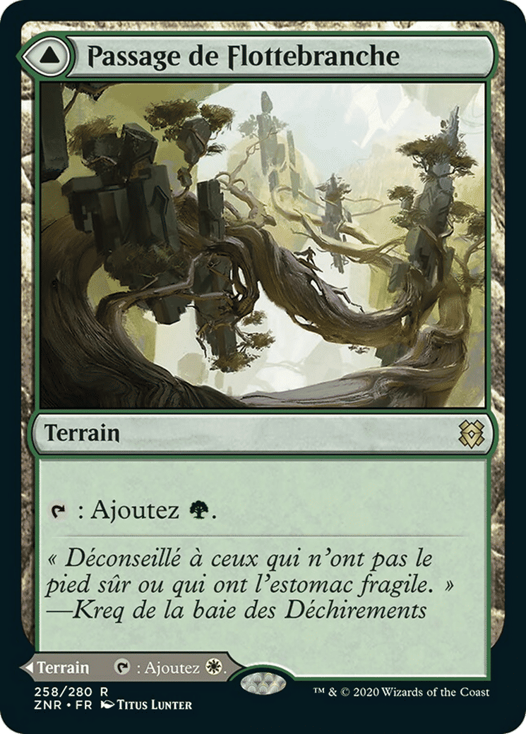 Passage de Flottebranche // Passage de Flotteroche — Zendikar Rising — Magic: The Gathering