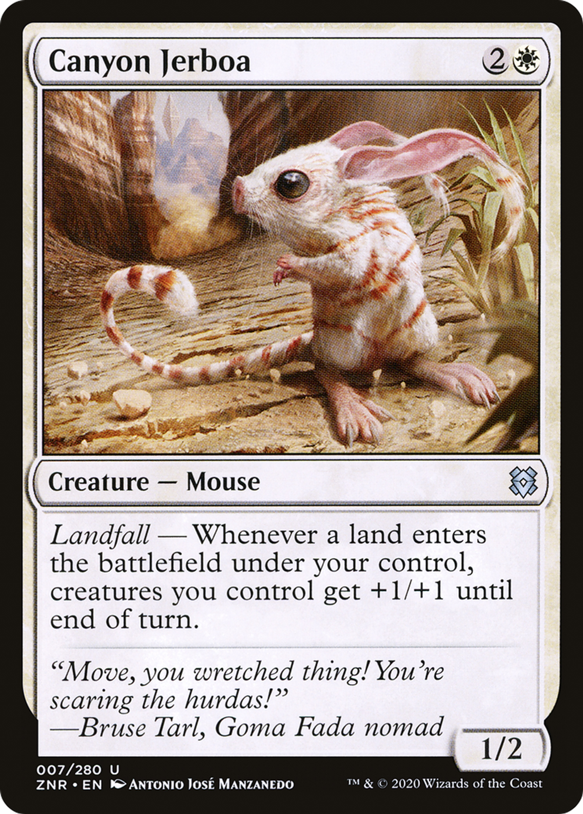 Canyon Jerboa — Zendikar Rising — Magic: The Gathering