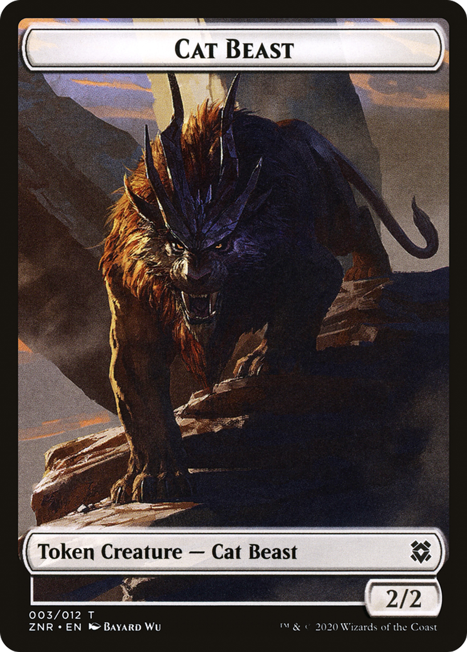 Cat Beast — Zendikar Rising — Magic: The Gathering