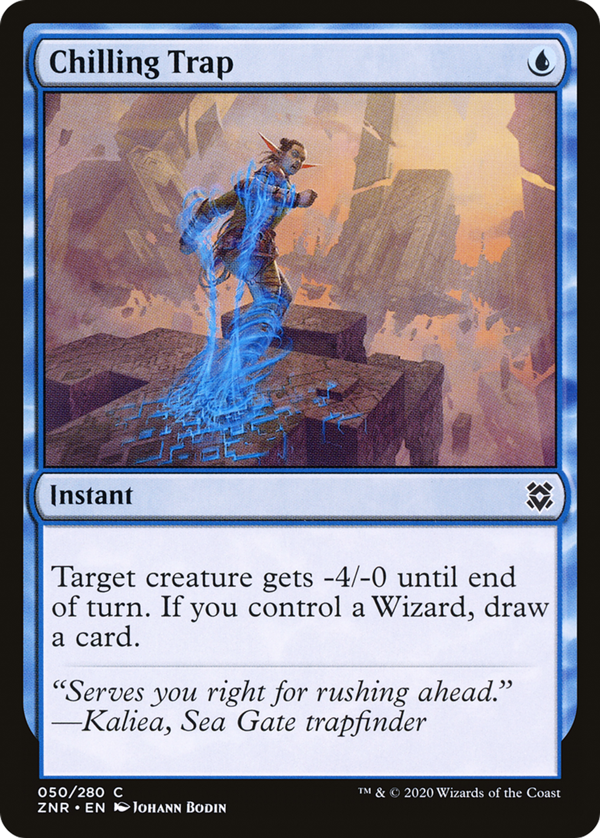 Chilling Trap — Zendikar Rising — Magic: The Gathering