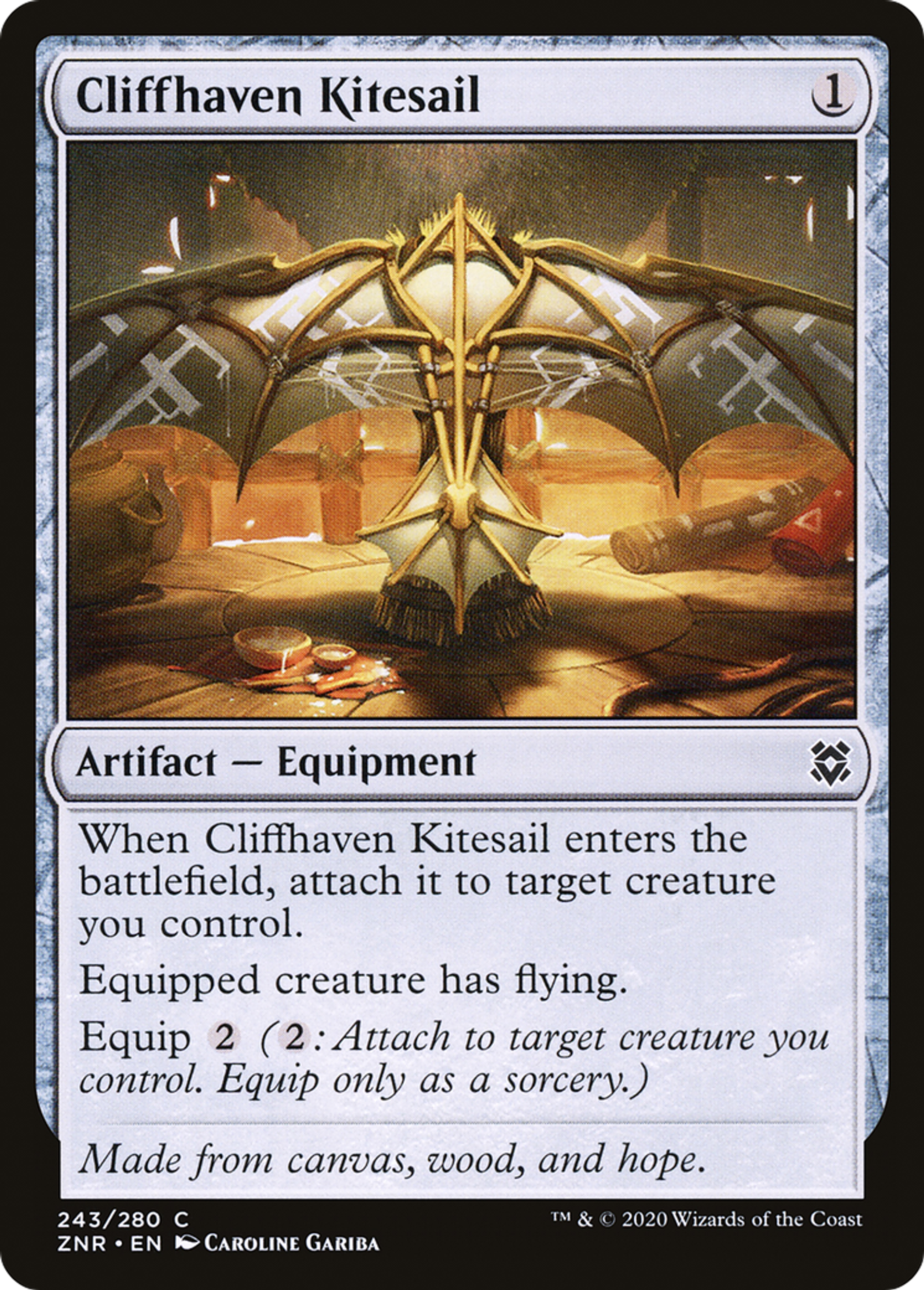 Cliffhaven Kitesail — Zendikar Rising — Magic: The Gathering