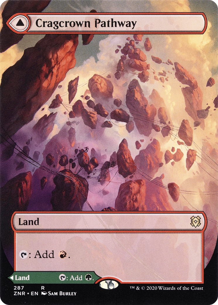 Cragcrown Pathway // Timbercrown Pathway — Zendikar Rising — Magic: The Gathering