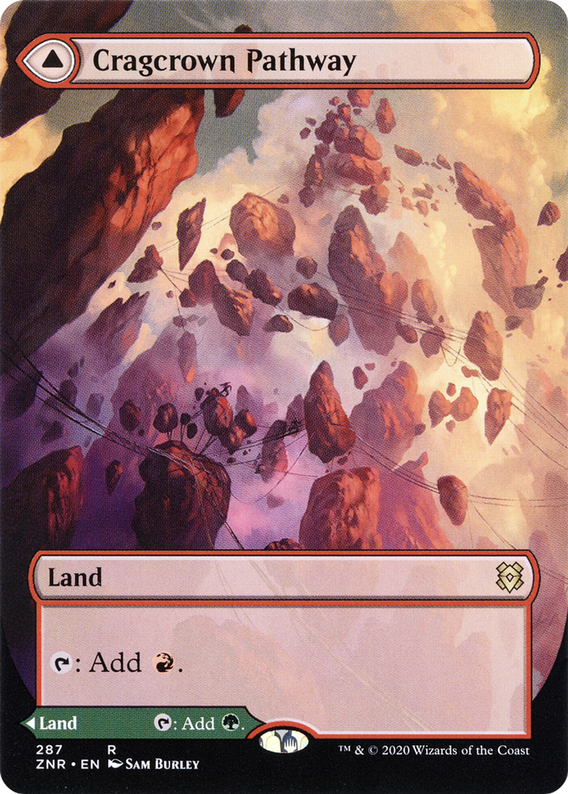 Cragcrown Pathway // Timbercrown Pathway — Zendikar Rising — Magic: The Gathering