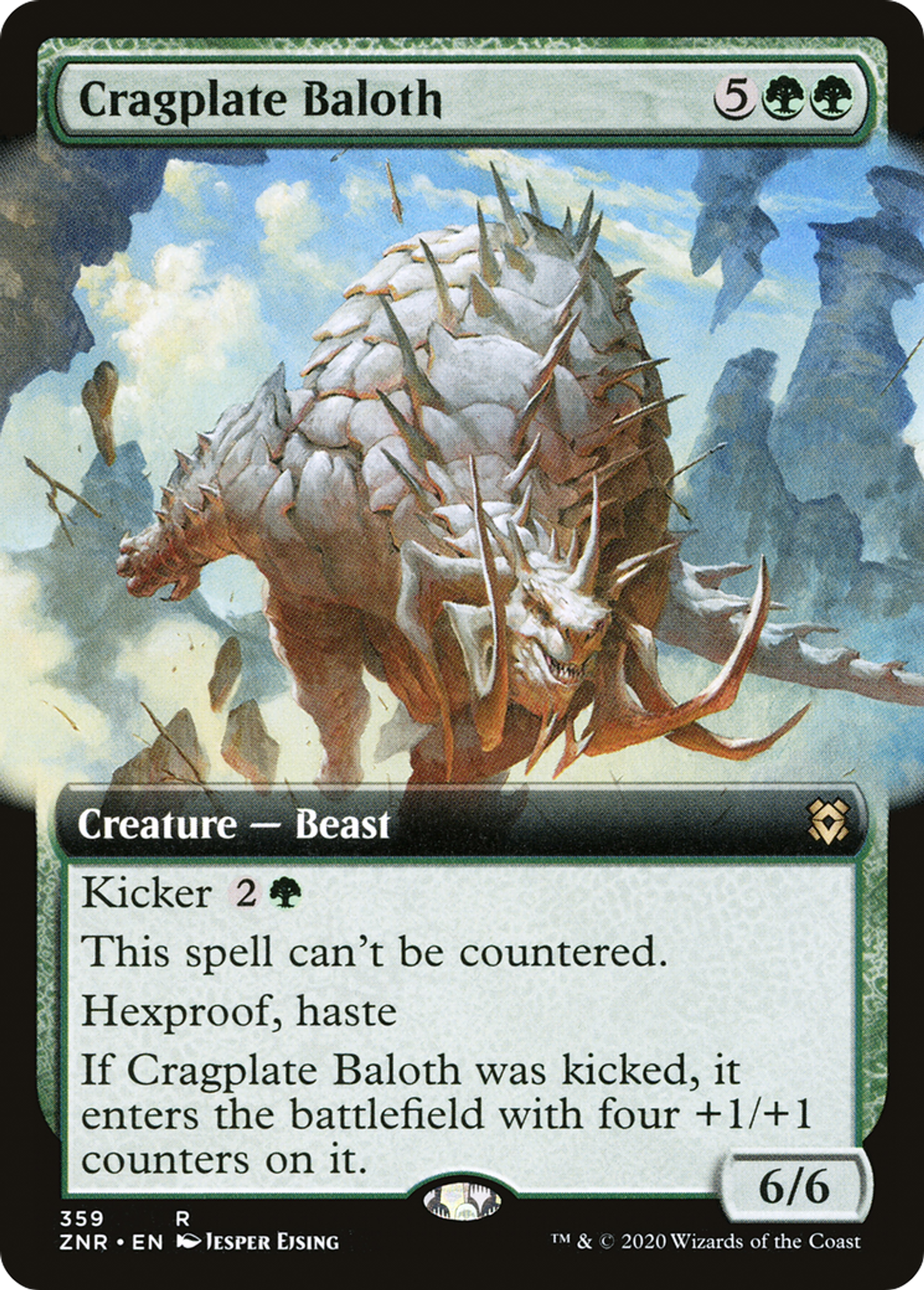 Cragplate Baloth — Zendikar Rising — Magic: The Gathering