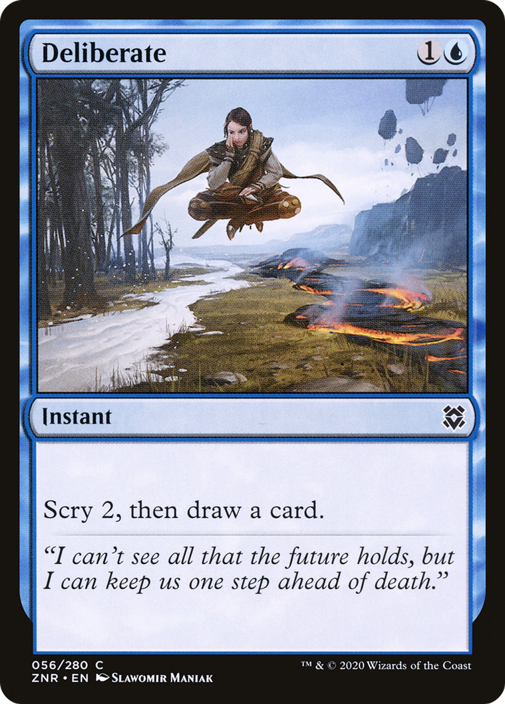 Deliberate — Zendikar Rising — Magic: The Gathering