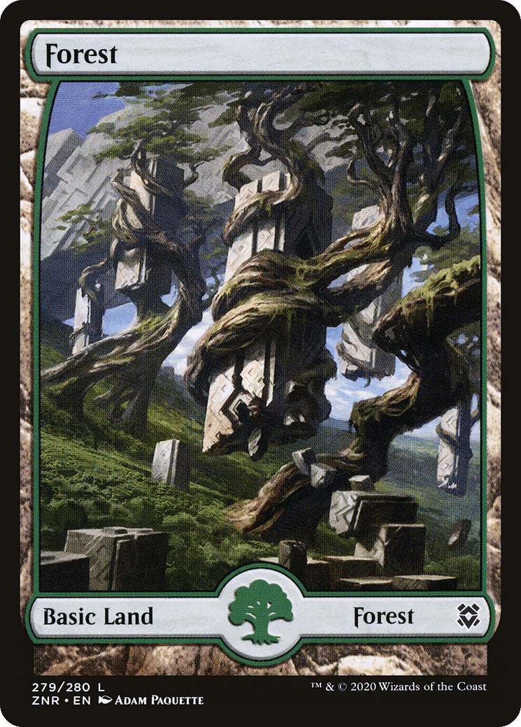 Forest — Zendikar Rising — Magic: The Gathering