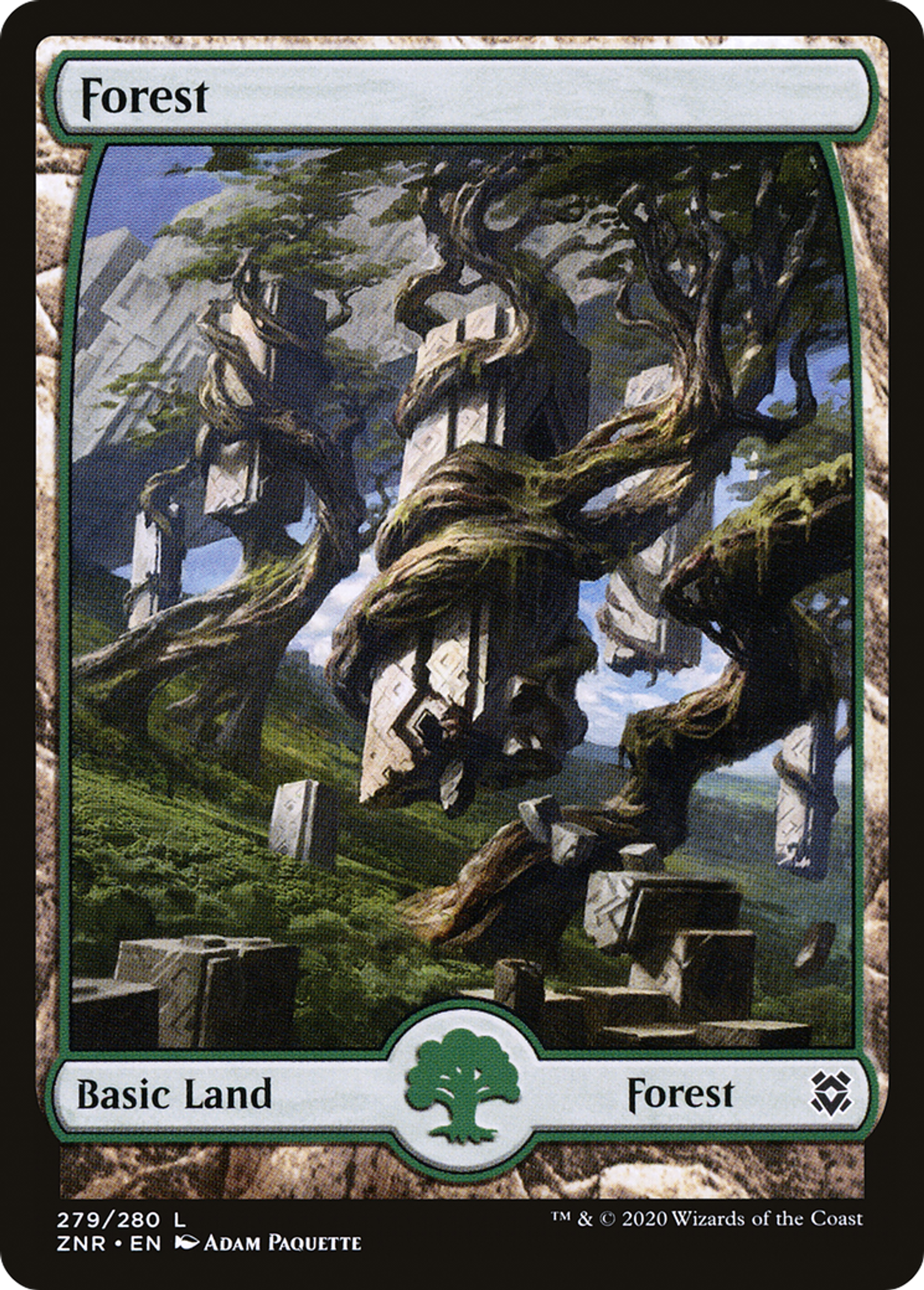 Forest — Zendikar Rising — Magic: The Gathering