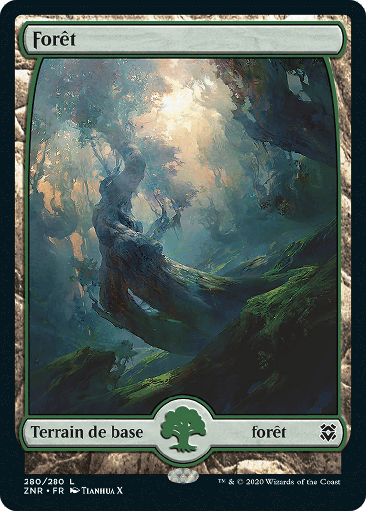 Forêt — Zendikar Rising — Magic: The Gathering