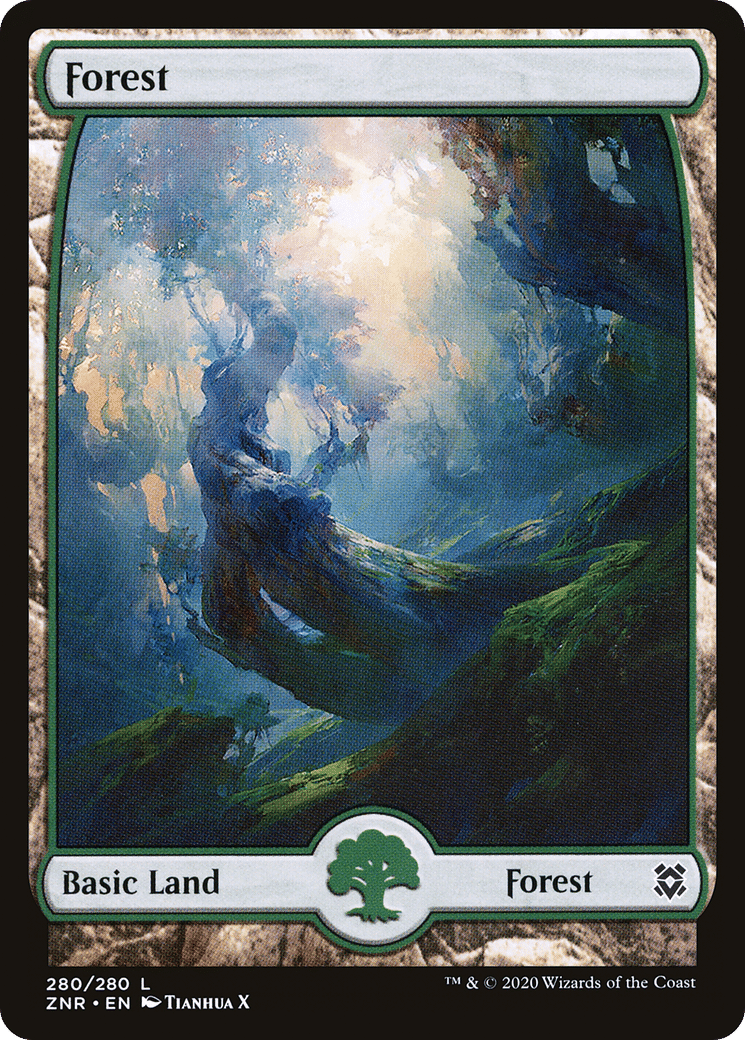 Forest — Zendikar Rising — Magic: The Gathering