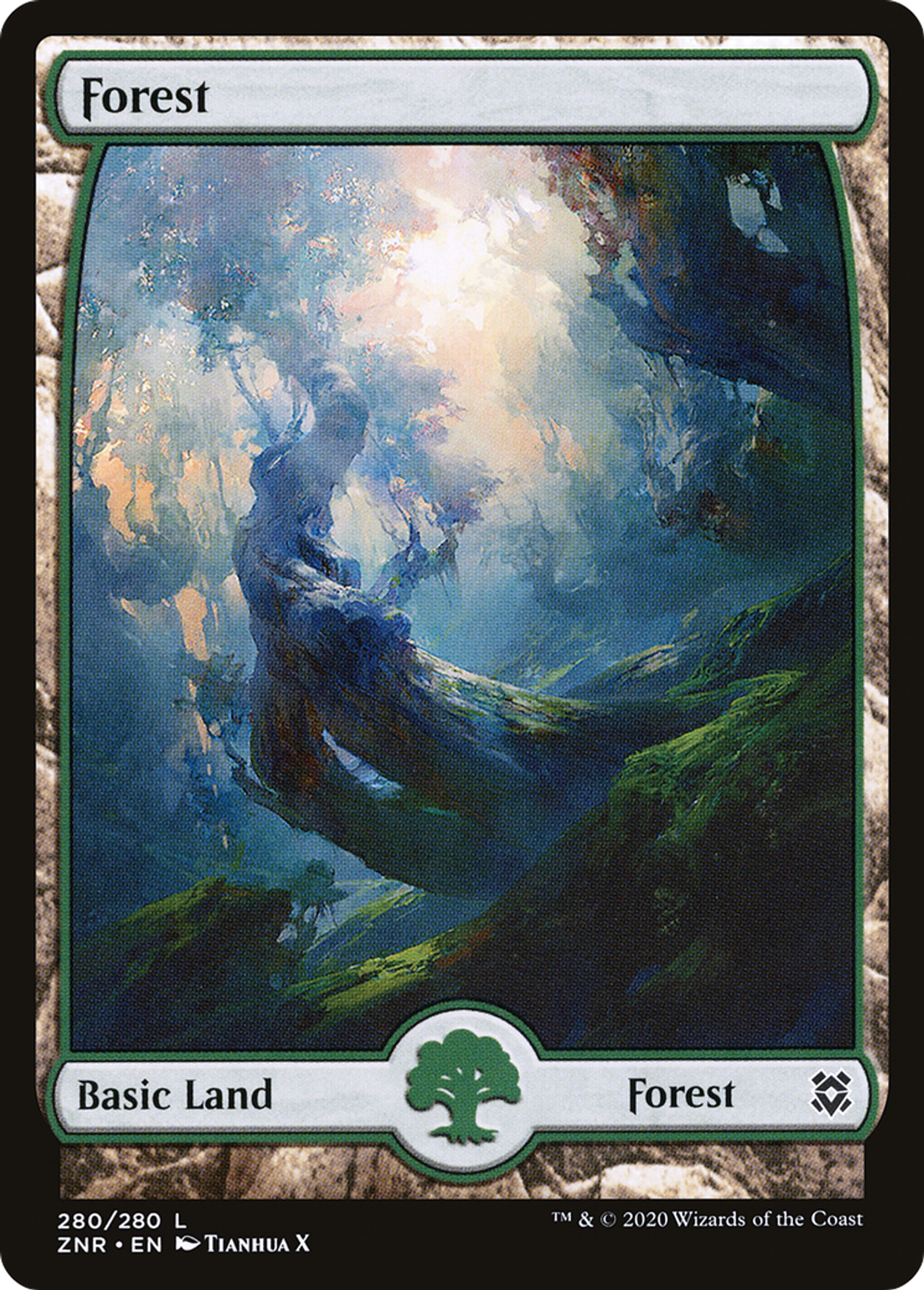 Forest — Zendikar Rising — Magic: The Gathering
