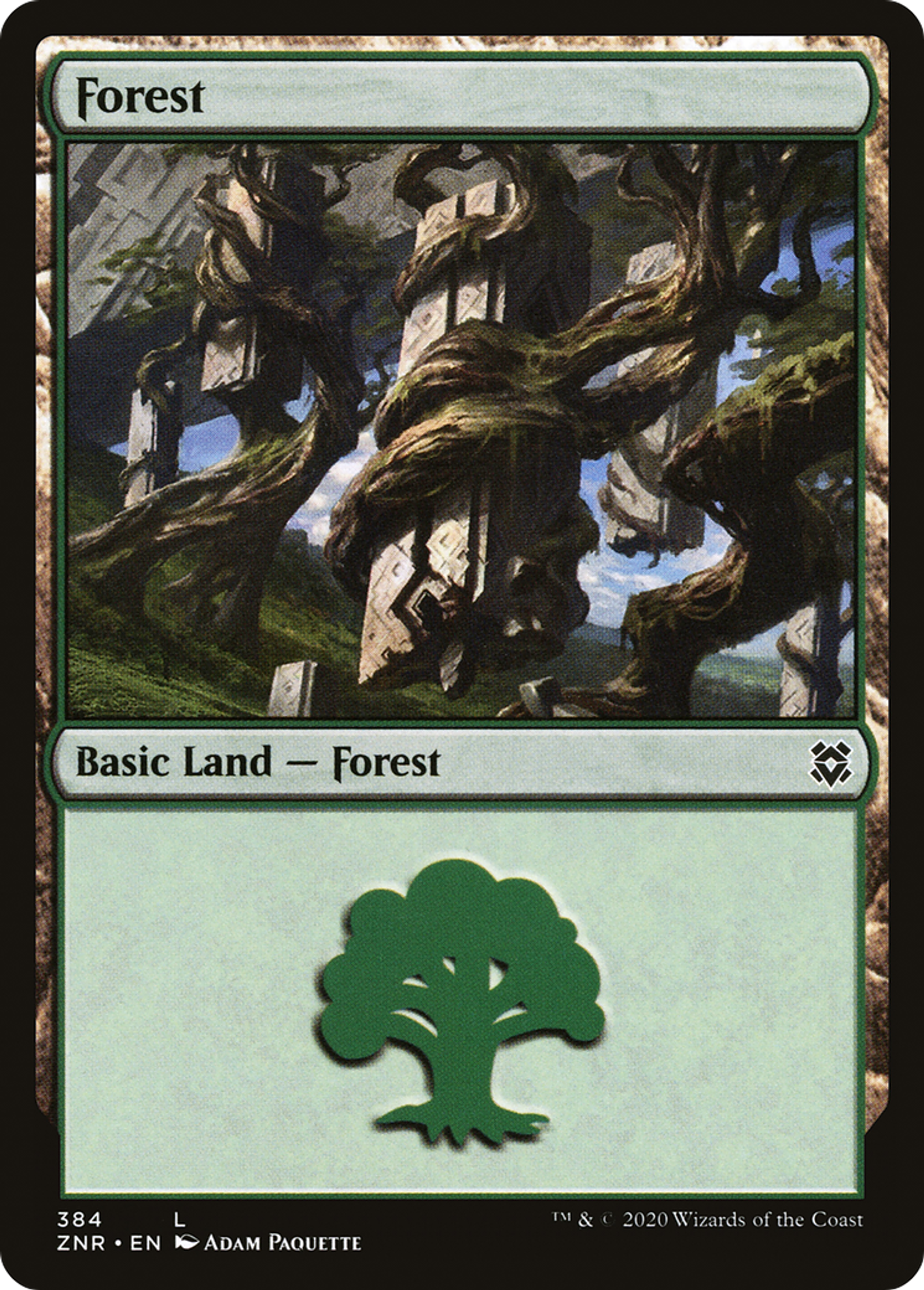 Forest — Zendikar Rising — Magic: The Gathering