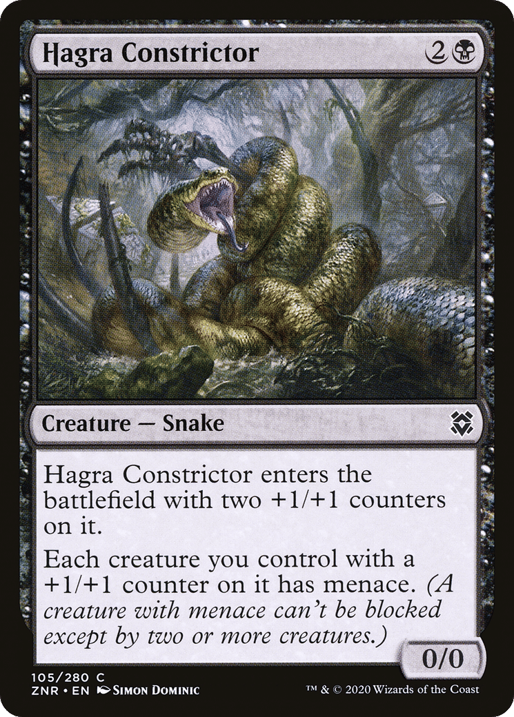 Hagra Constrictor — Zendikar Rising — Magic: The Gathering