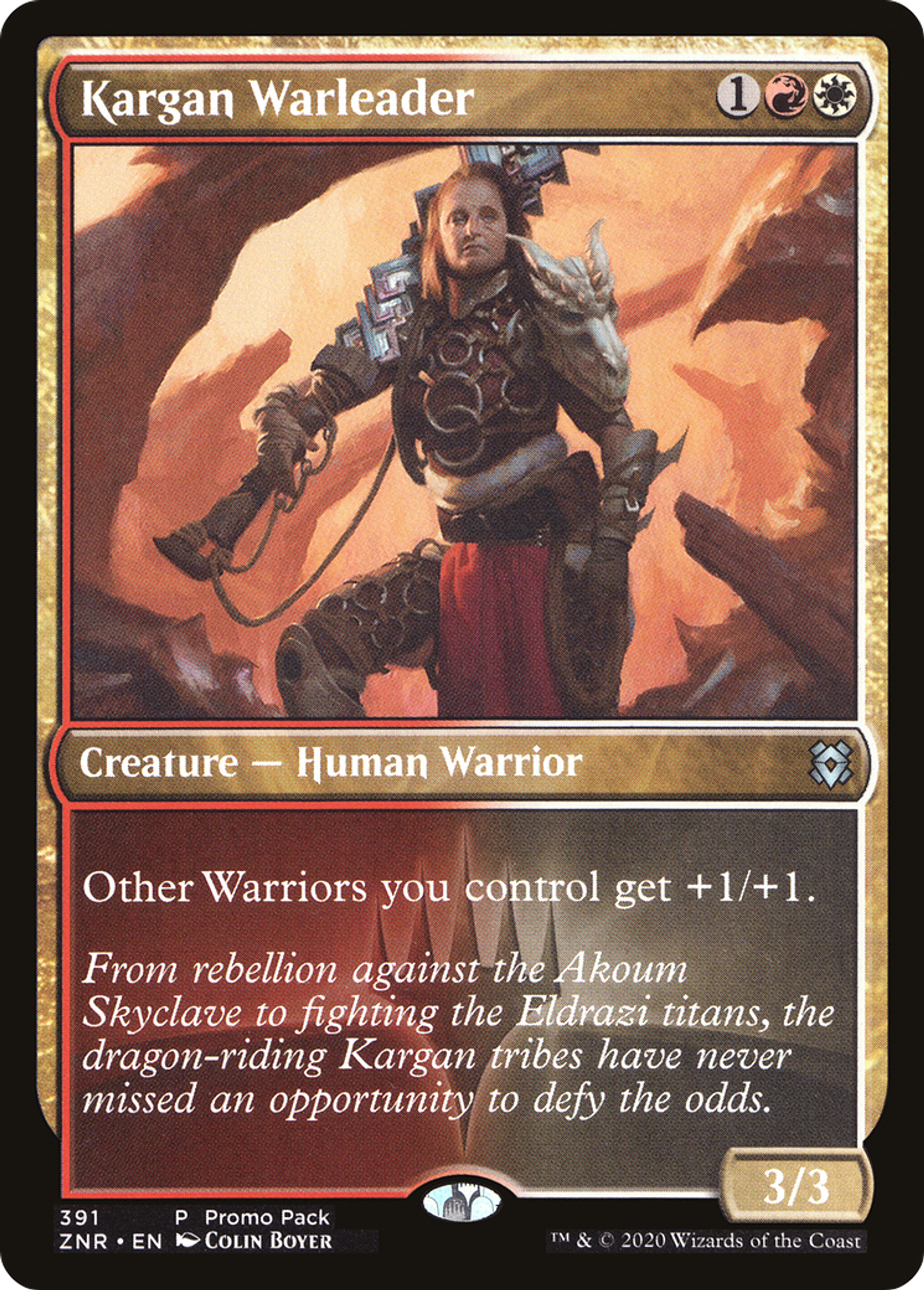 Kargan Warleader — Zendikar Rising — Magic: The Gathering