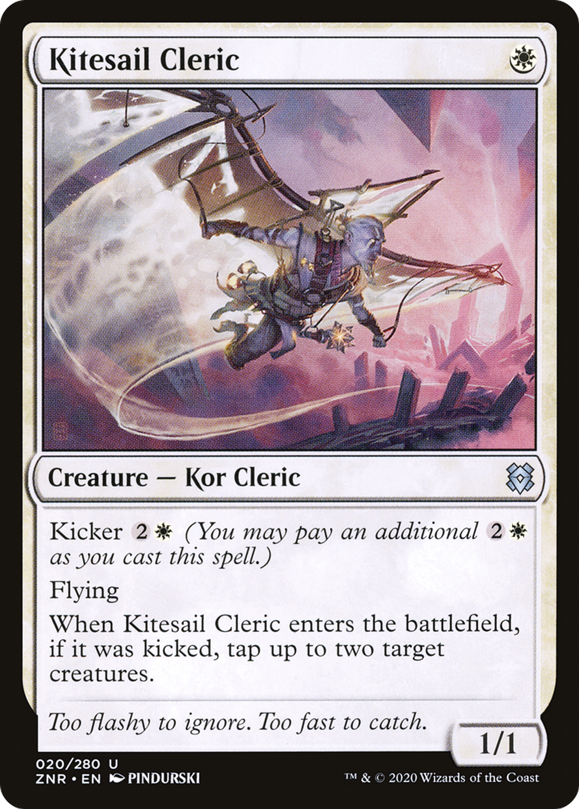Kitesail Cleric — Zendikar Rising — Magic: The Gathering