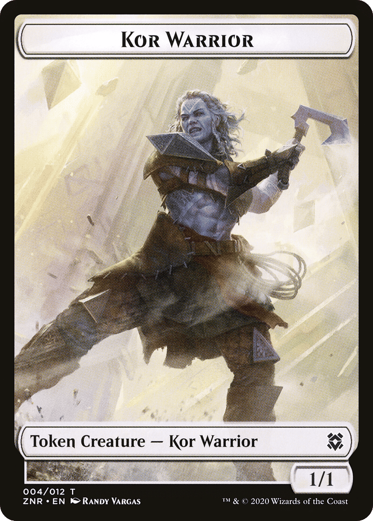 Kor Warrior — Zendikar Rising — Magic: The Gathering