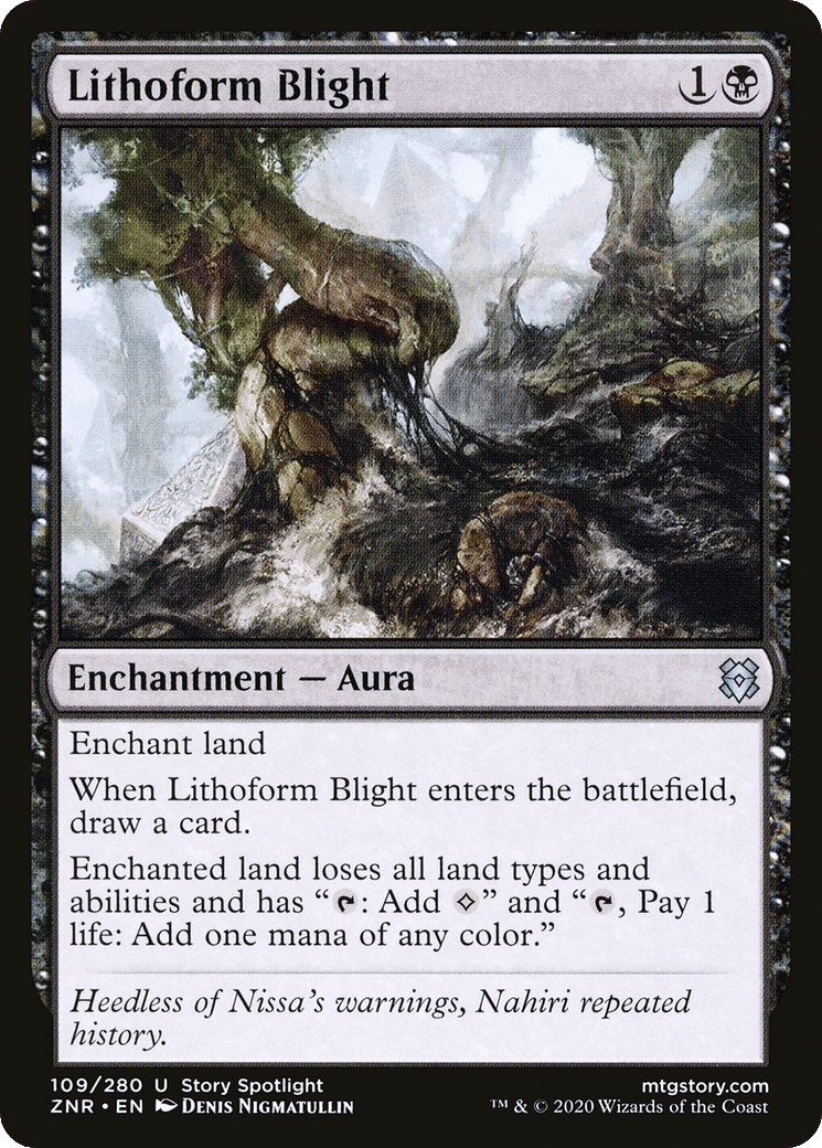 Lithoform Blight — Zendikar Rising — Magic: The Gathering