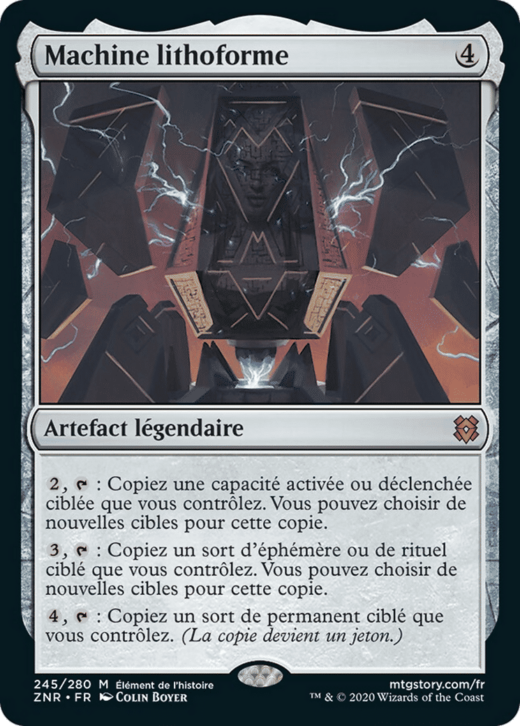 Machine lithoforme — Zendikar Rising — Magic: The Gathering